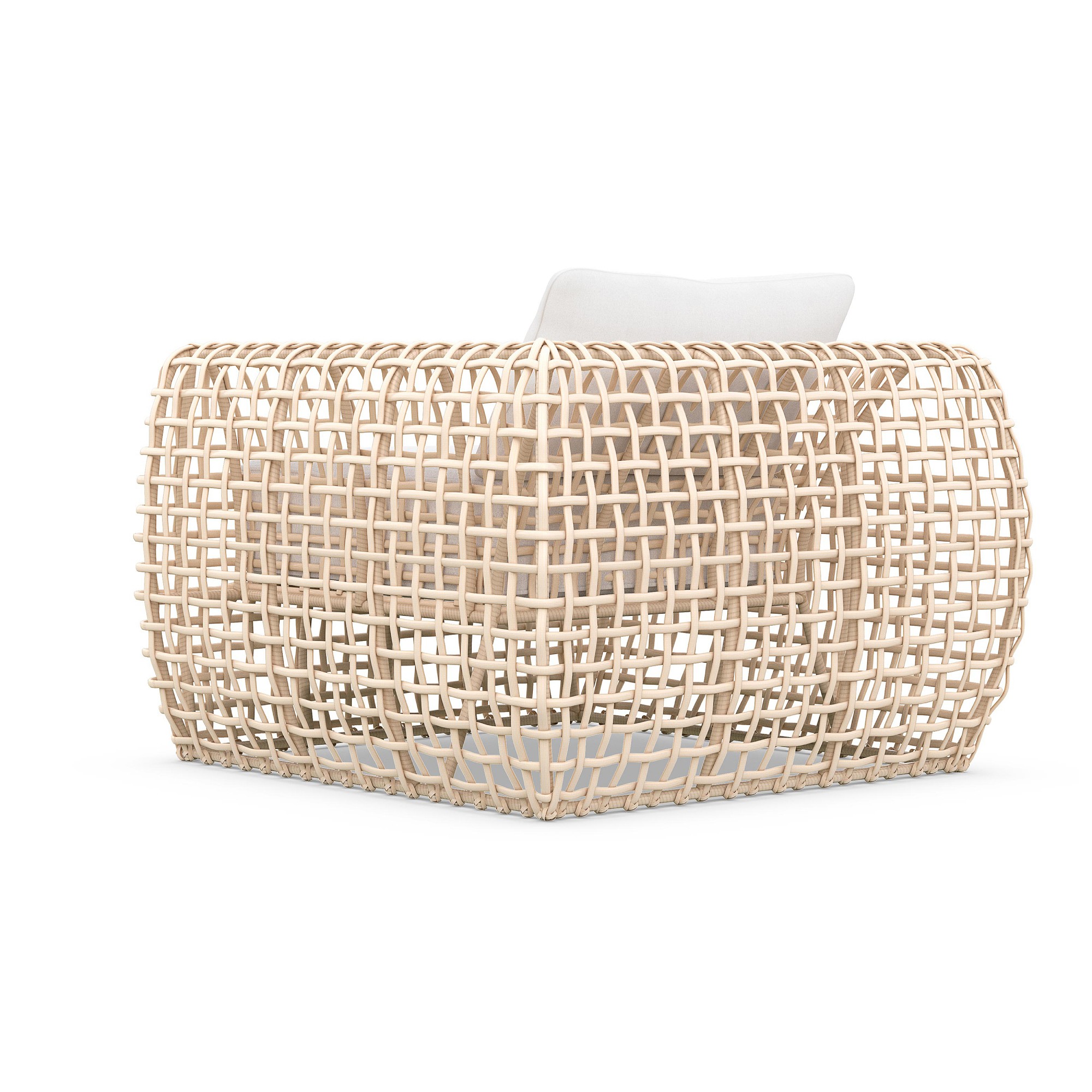 Cabrera All-Weather Open Weave Club Chair