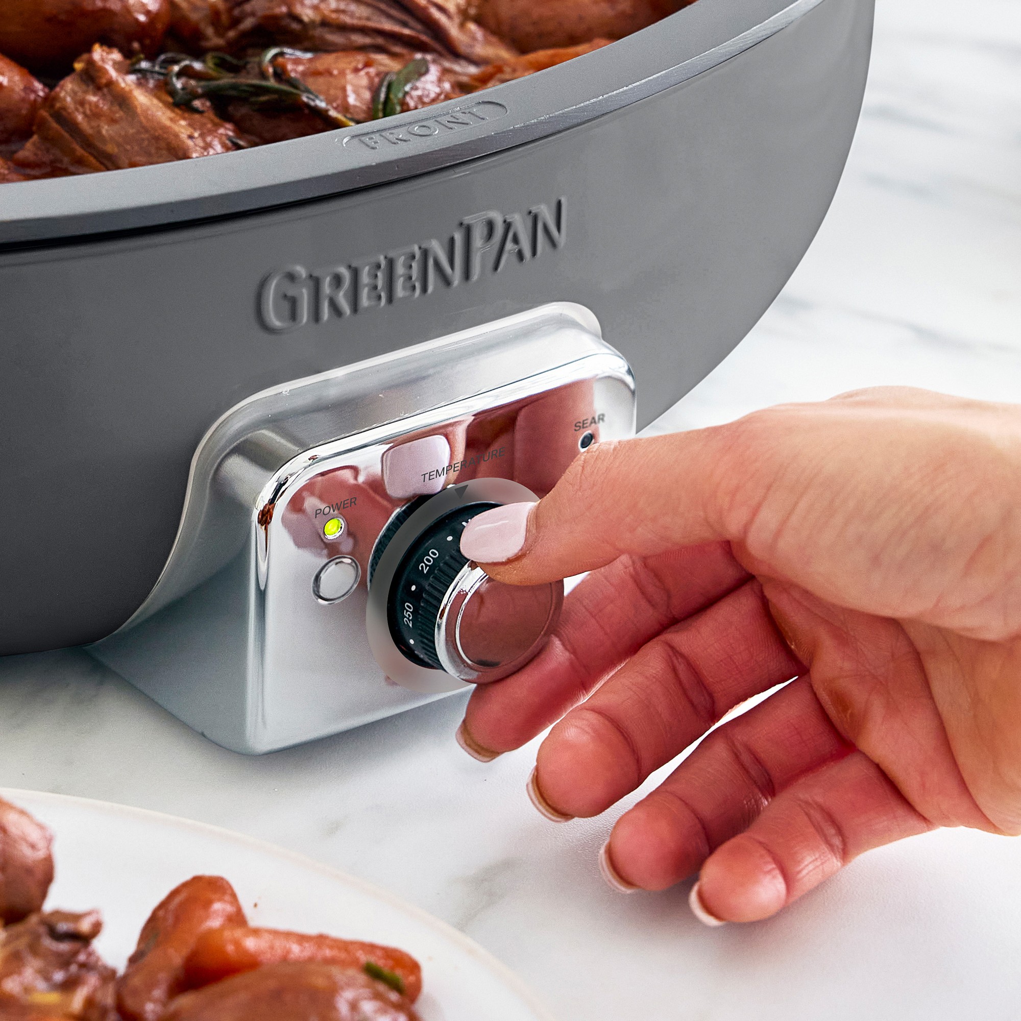 GreenPan™ Elite Ceramic Nonstick Electric Everyday Skillet