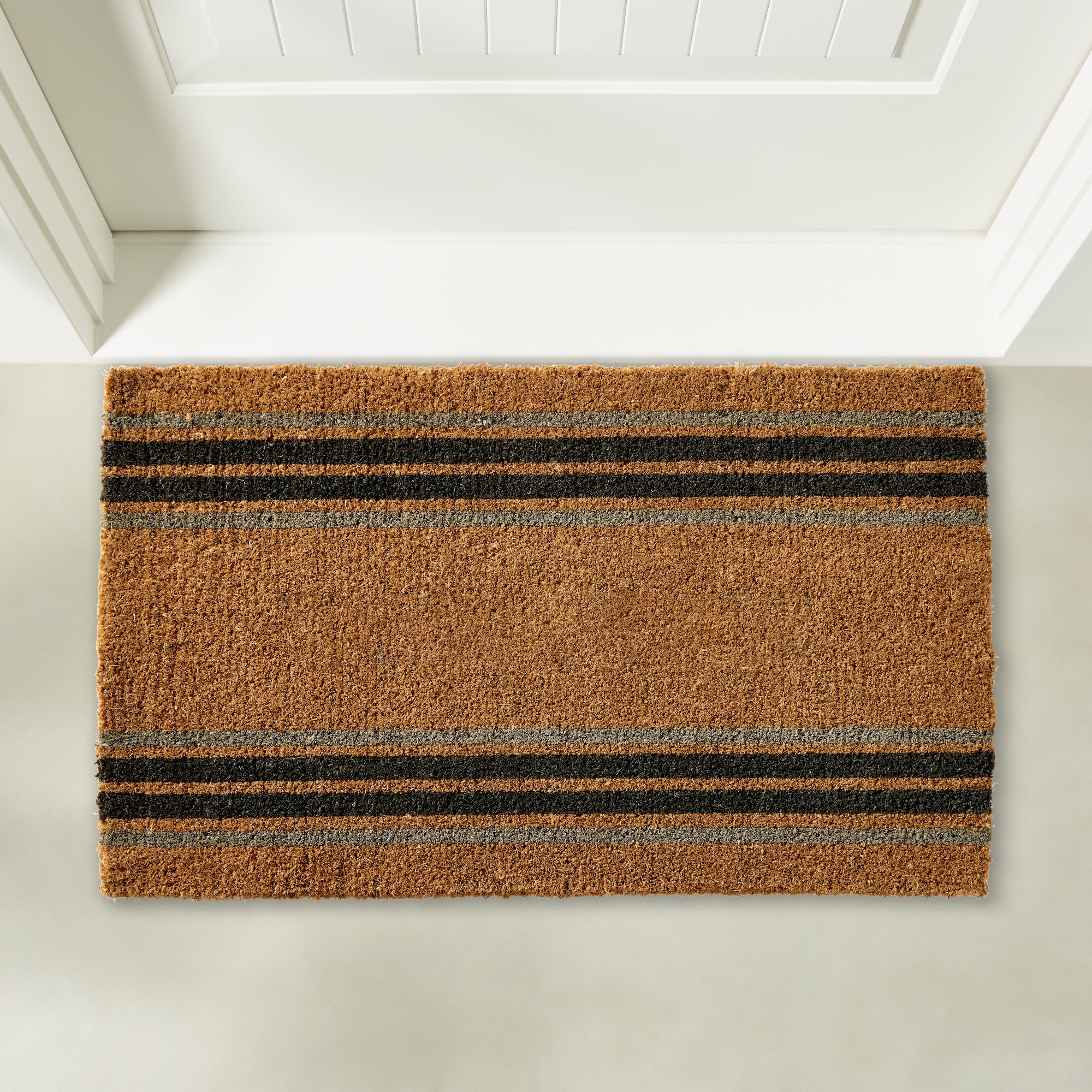 Hold Everything Multi Stripe Doormat
