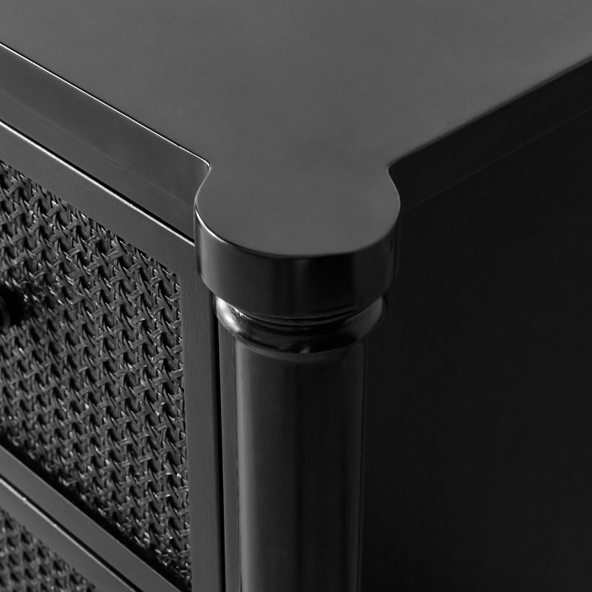 Cane 6-Drawer Dresser (68