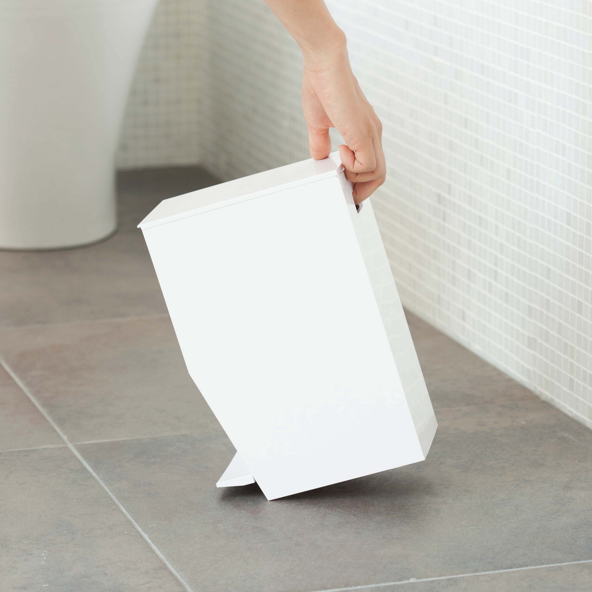 Yamazaki Home Tower Step Trash Can