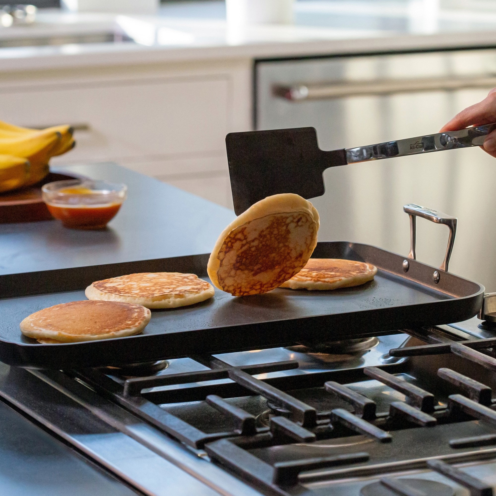 All-Clad NS™ Pro Nonstick Double Burner Griddle