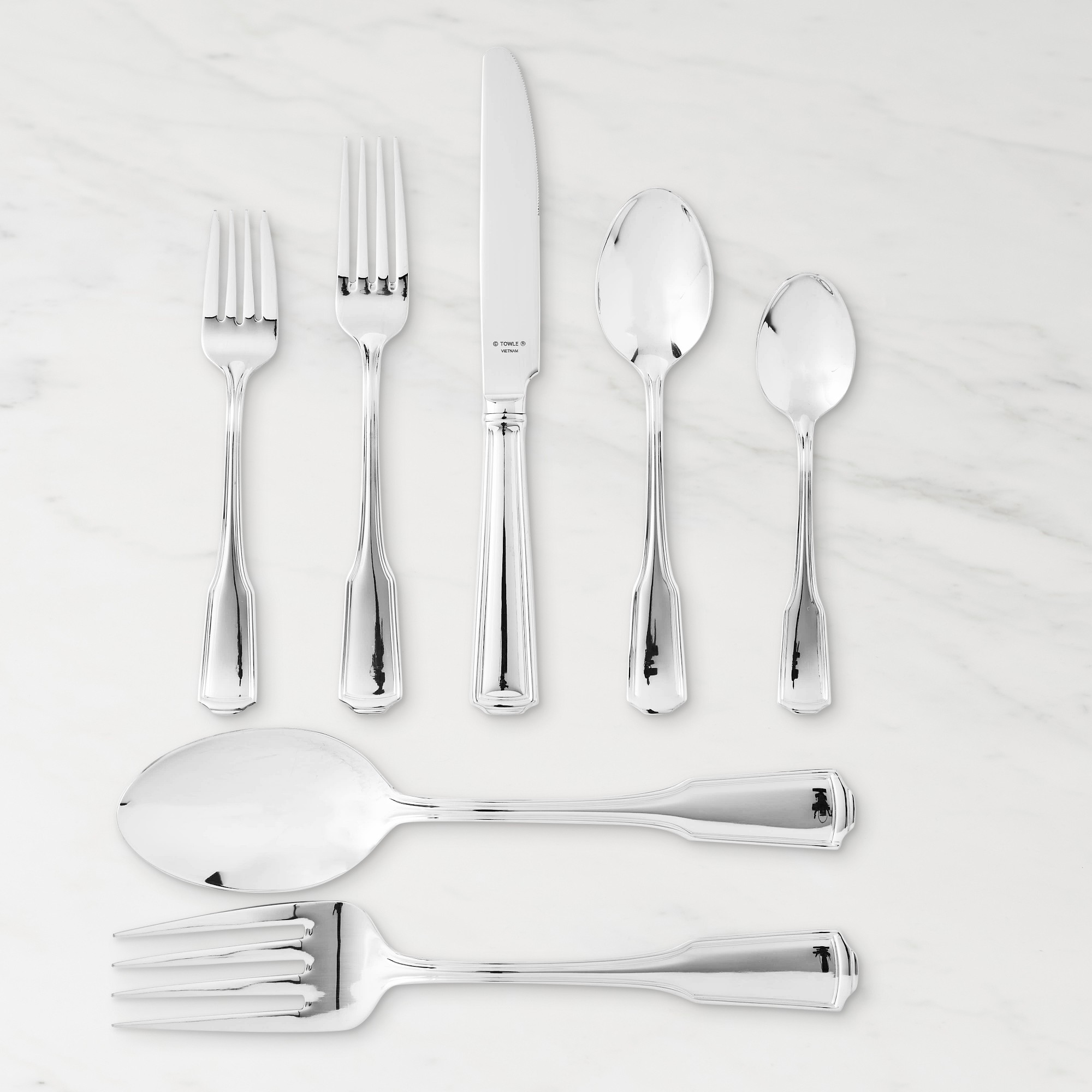 Lifetime Hampstead Flatware Sets