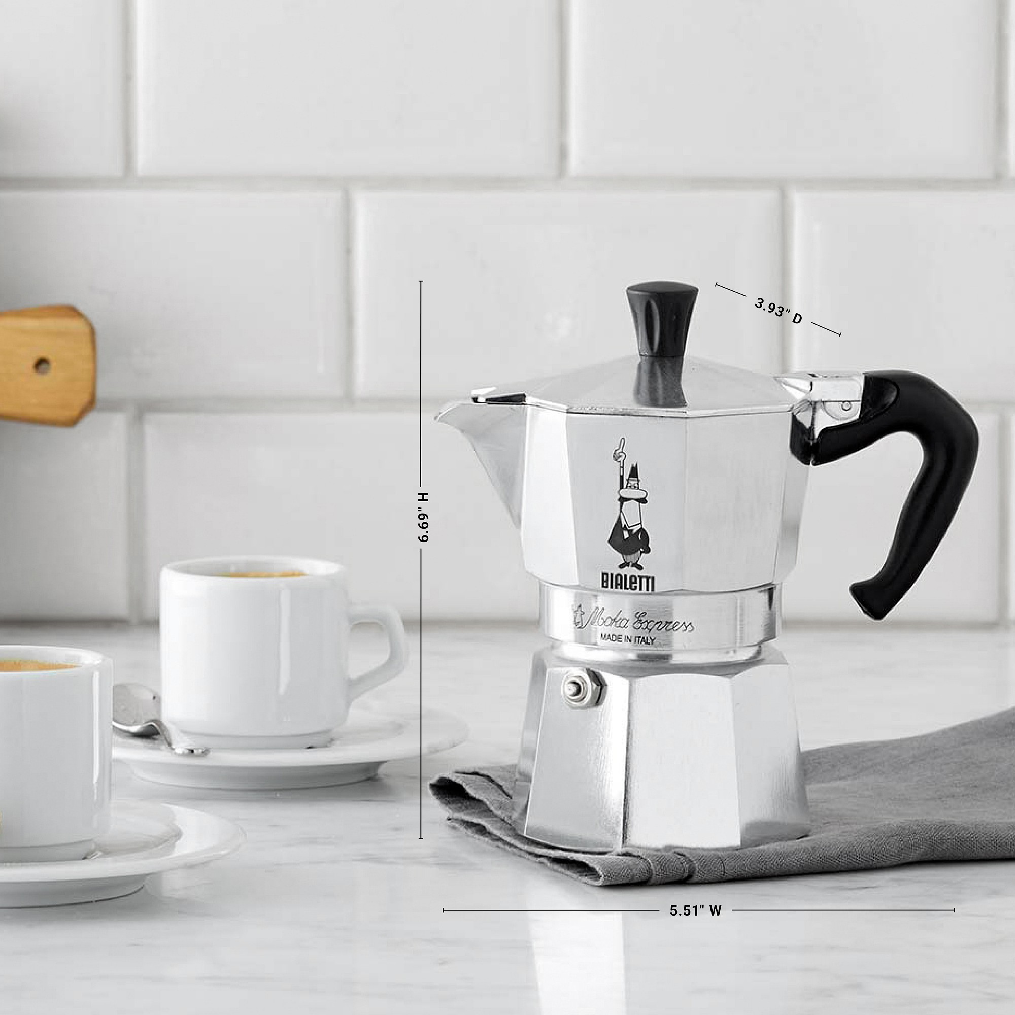Bialetti Moka Stovetop Espresso Maker