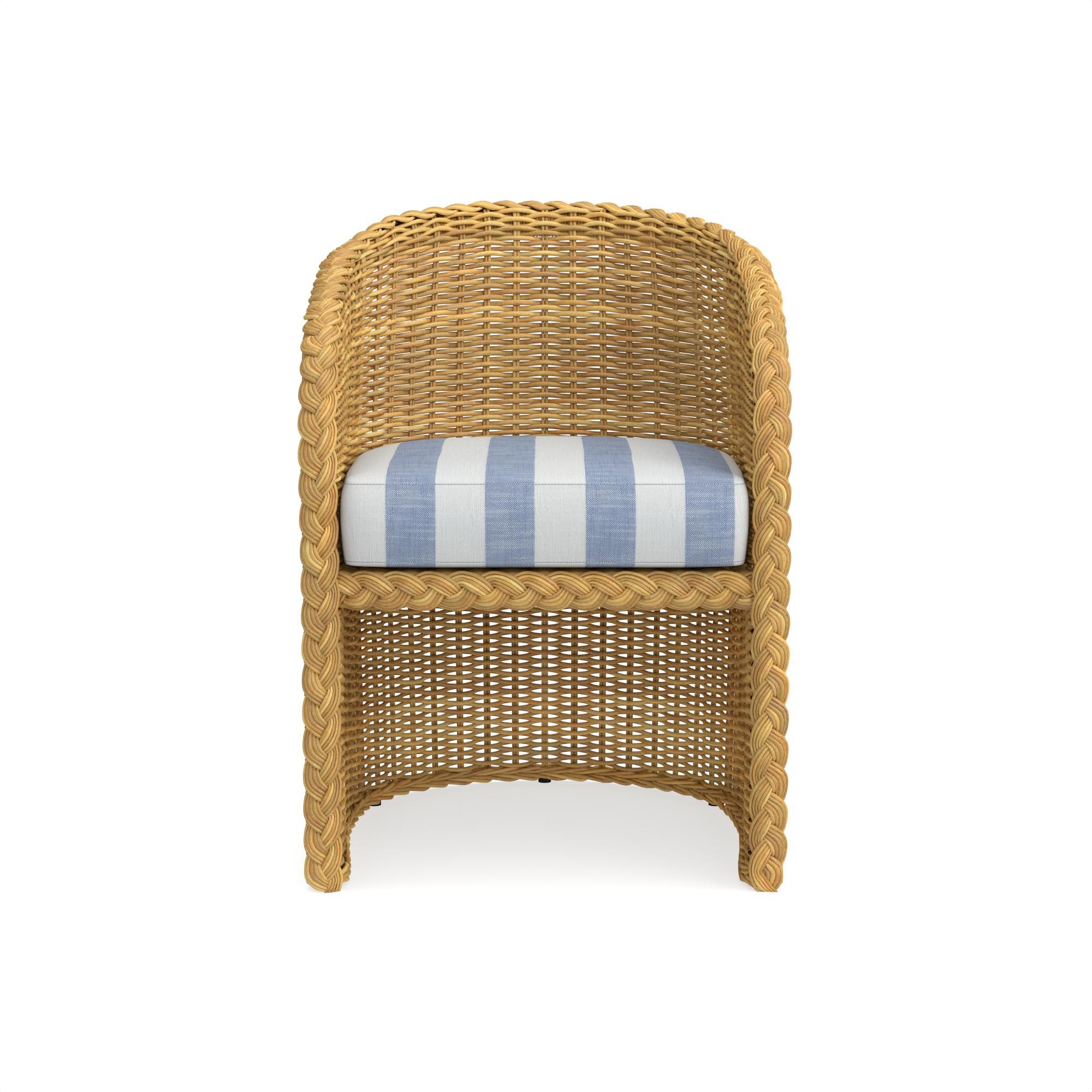 AERIN East Hampton Outdoor Dining Chair Cushions