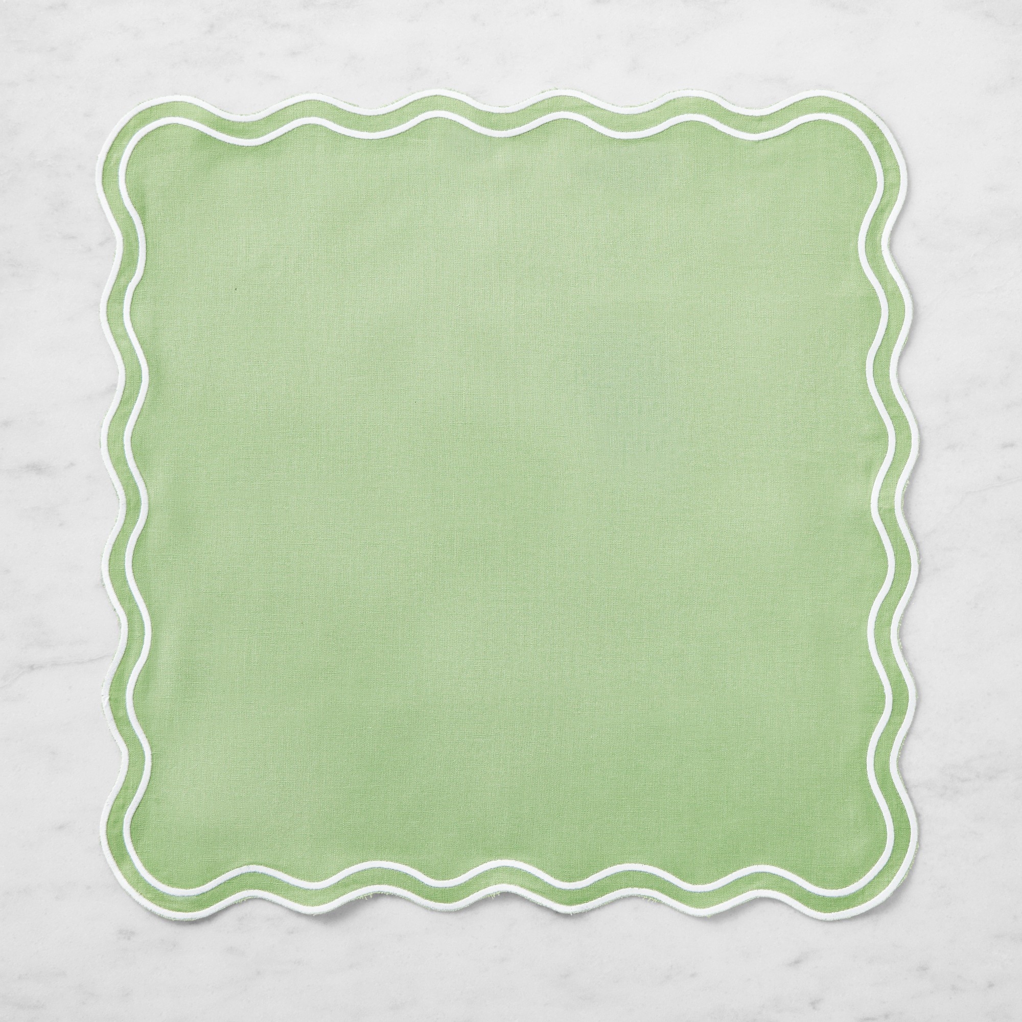 AERIN Scalloped Napkins, Set of 4