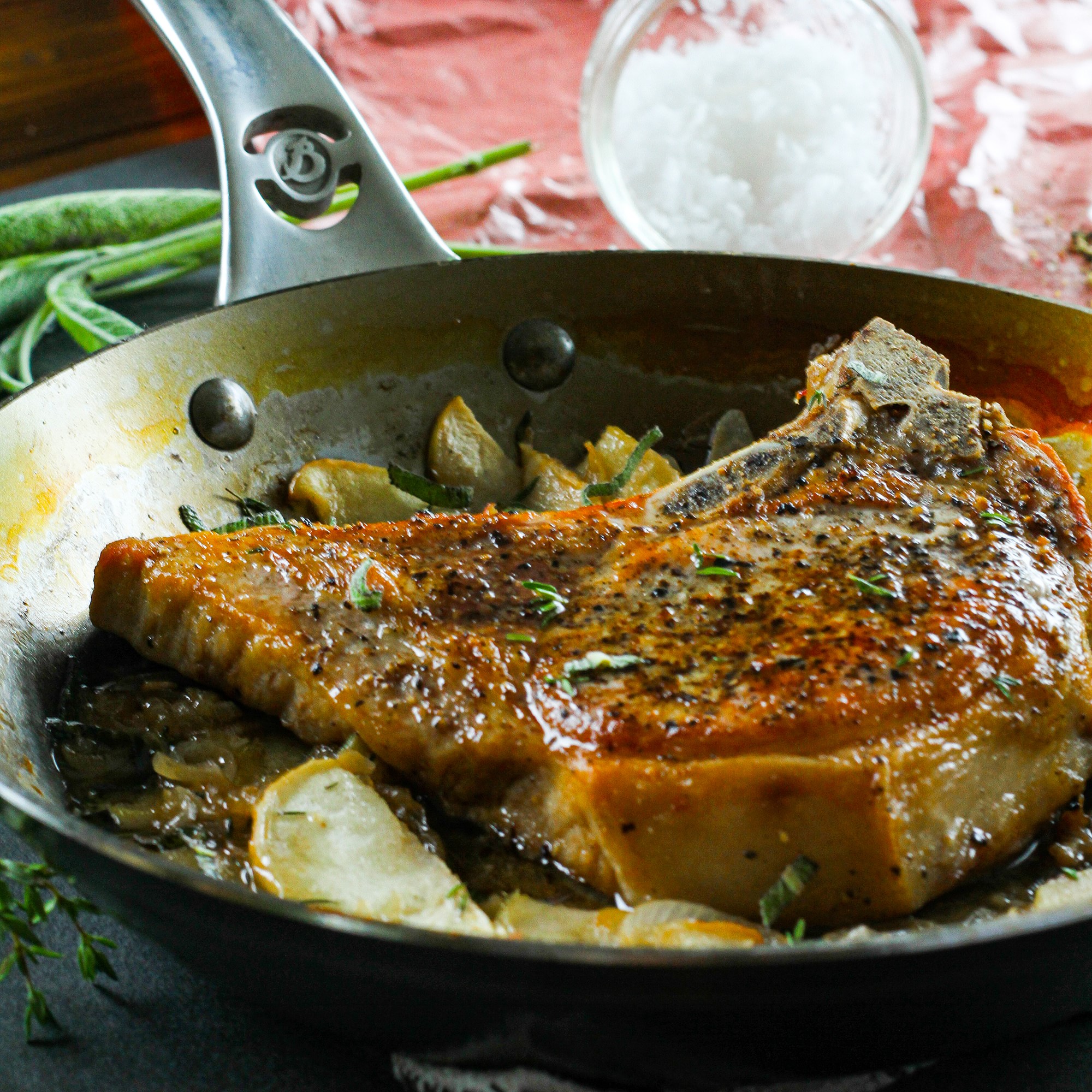 De Buyer Mineral B Pro Carbon Steel Fry Pan