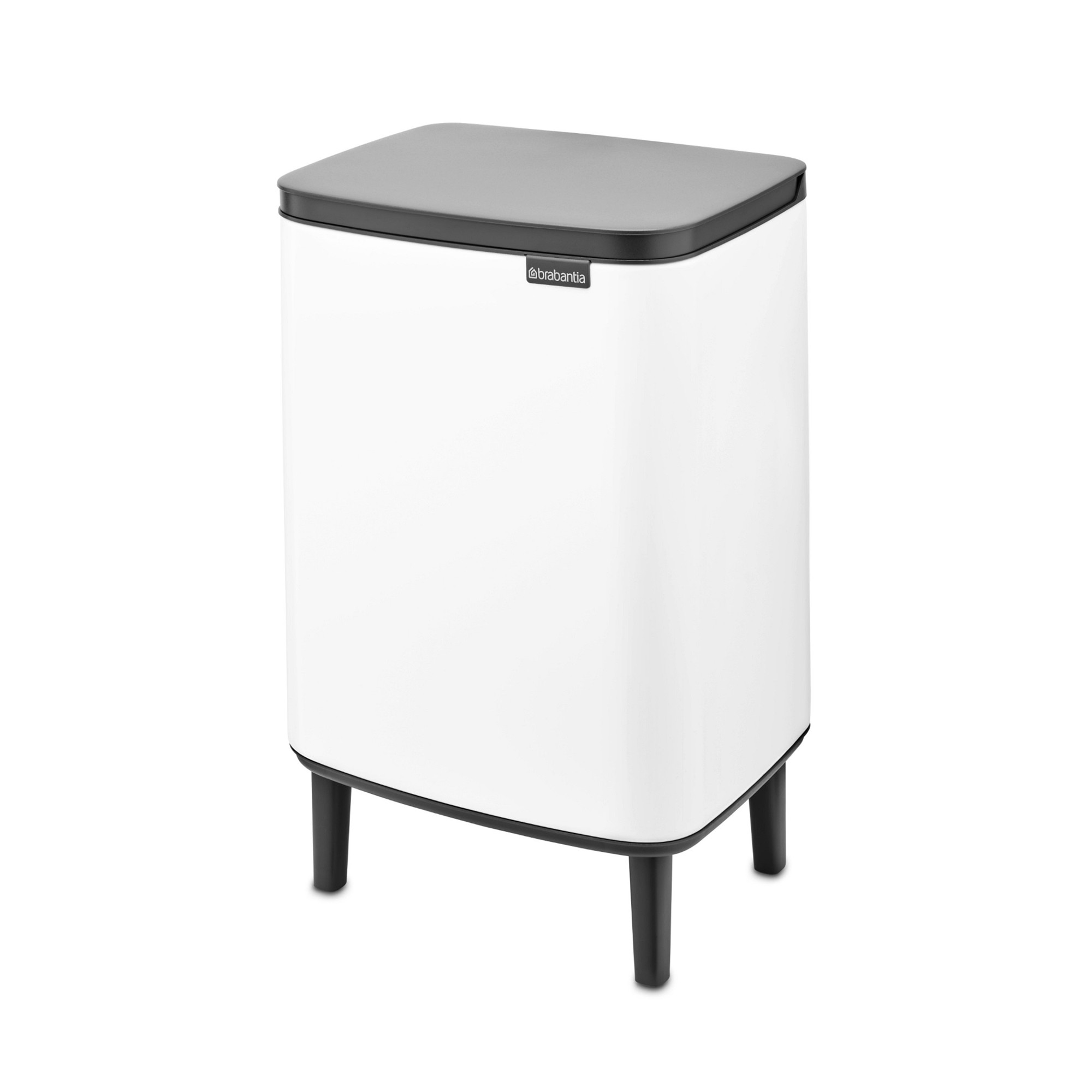 Brabantia Bo Hi Single Compartment Trash Can, 3.2-Gallon