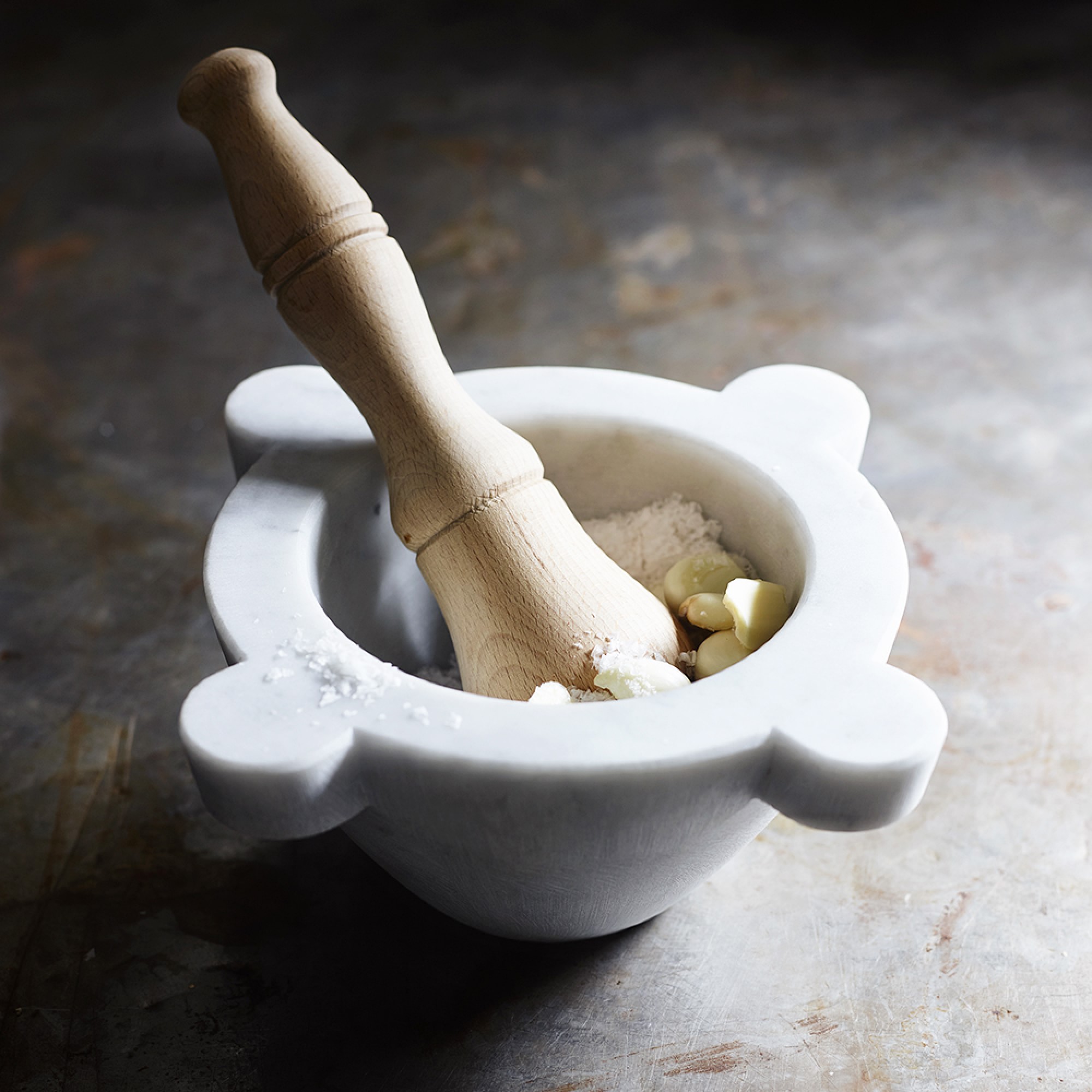 Marble Mortar & Pestle