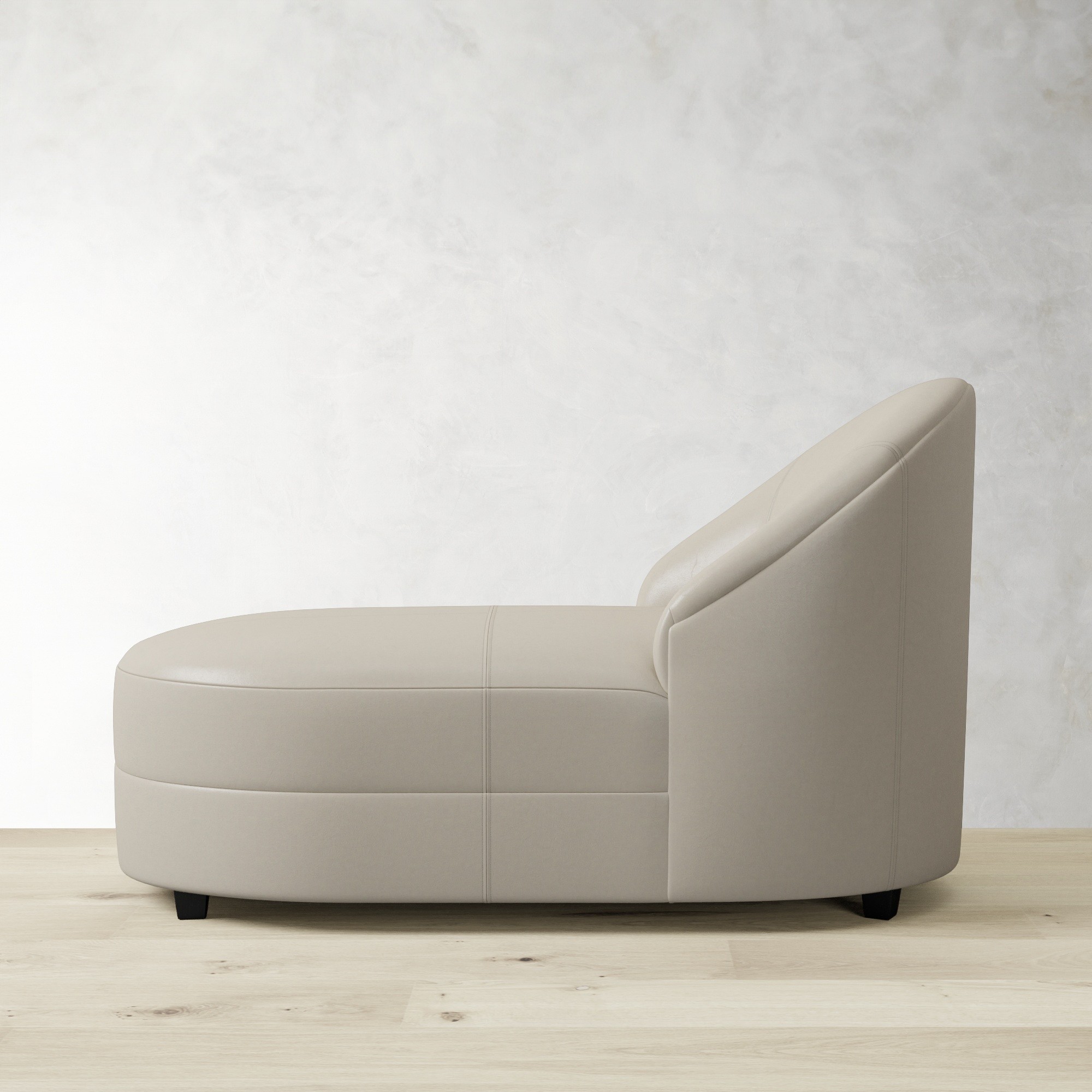 Capri Upholstered Stand Alone Chaise (60