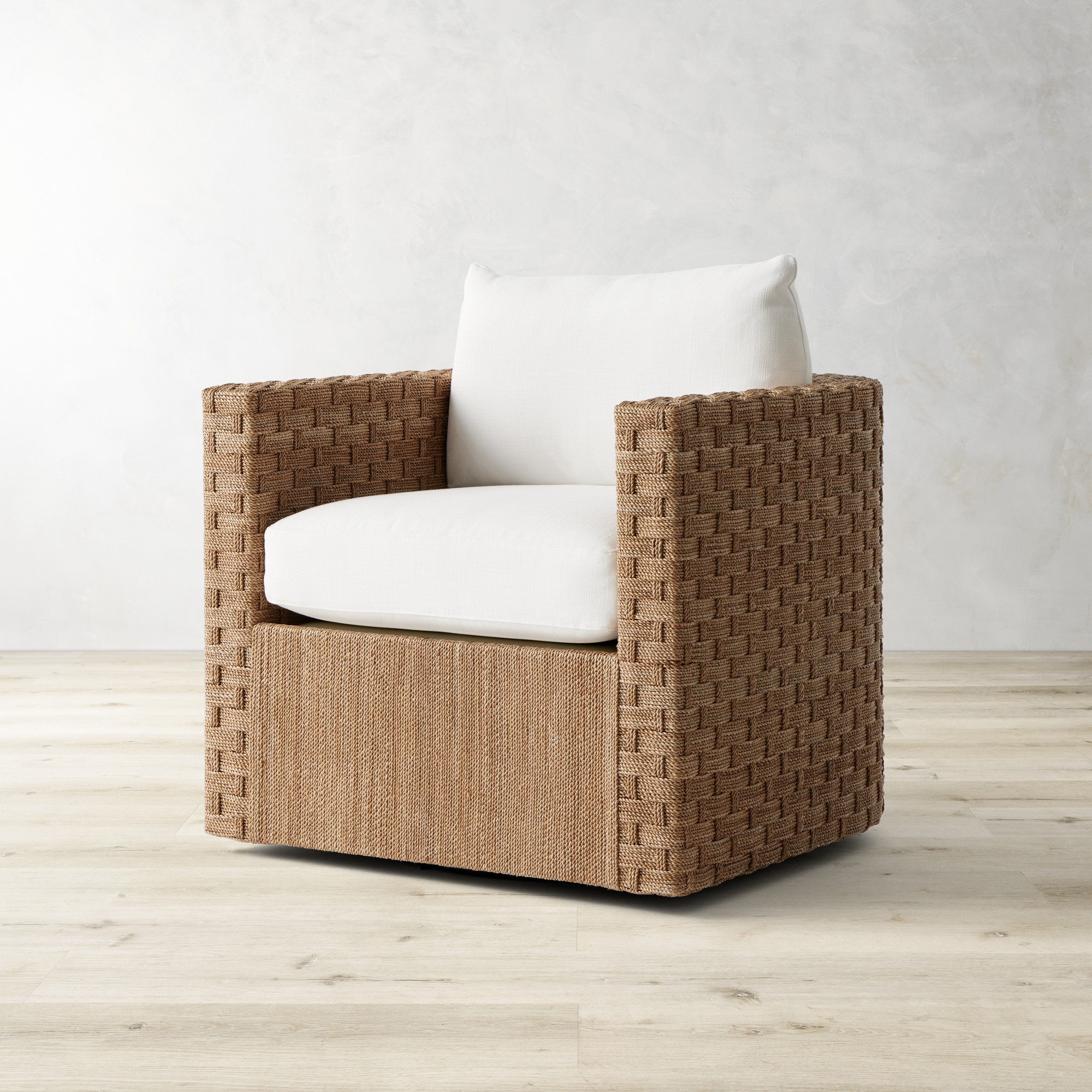 Lisbon Barrel Back Swivel Chair