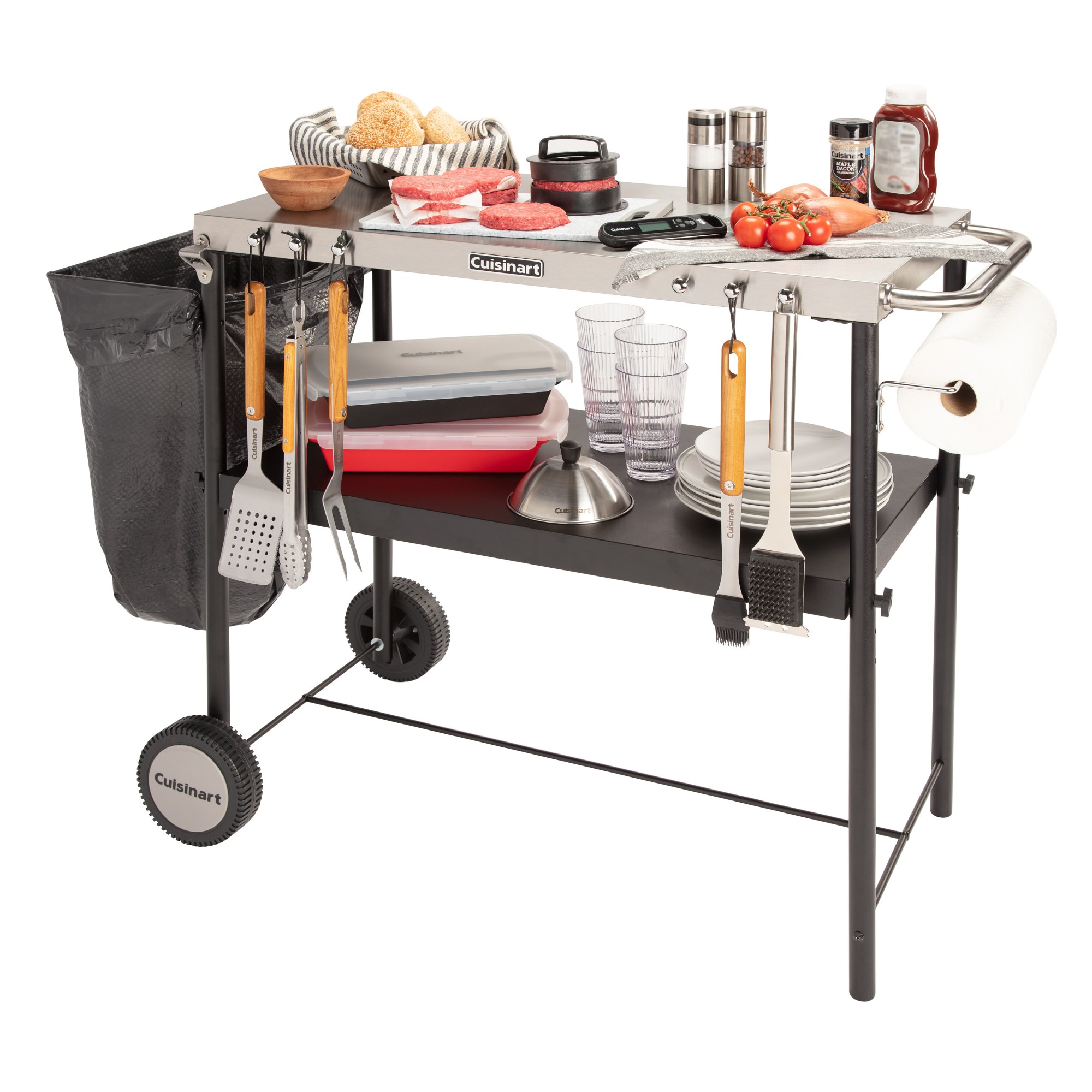Cuisinart Outdoor BBQ Prep Cart