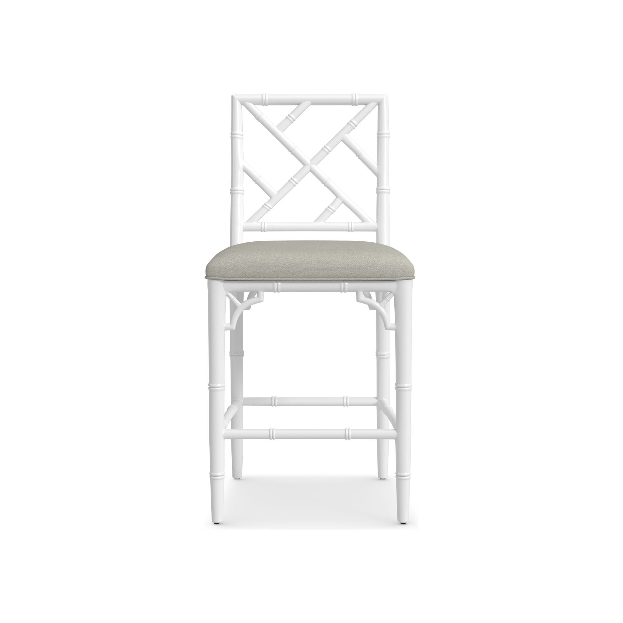 Chippendale Upholstered Bistro Counter Stool