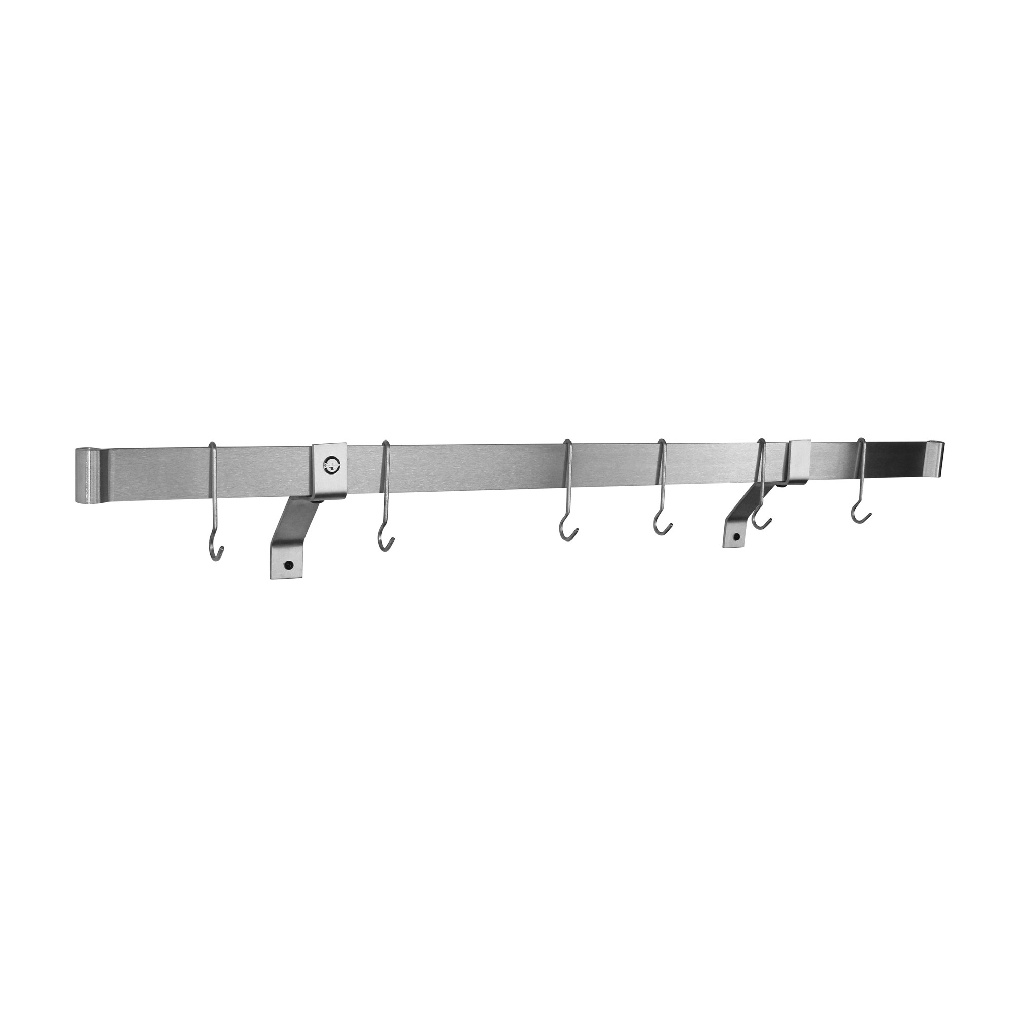 Enclume  Rolled-End Bar Wall-Mounted Pot Rack
