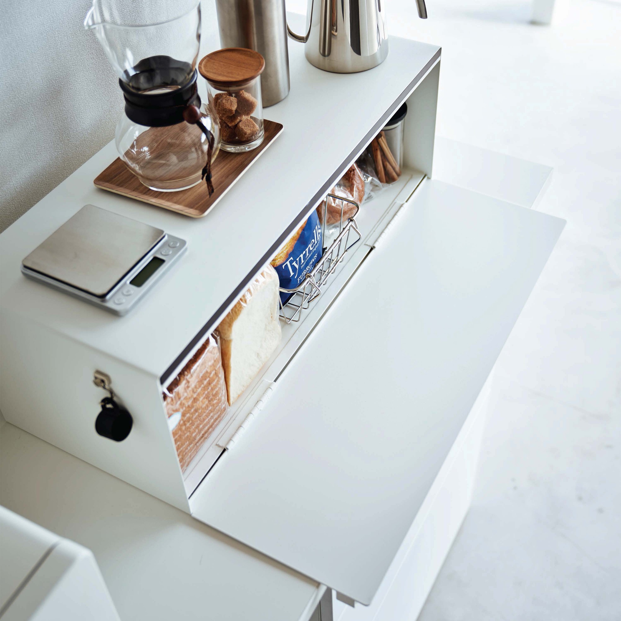 Yamazaki Home Tower Wide Bread Box