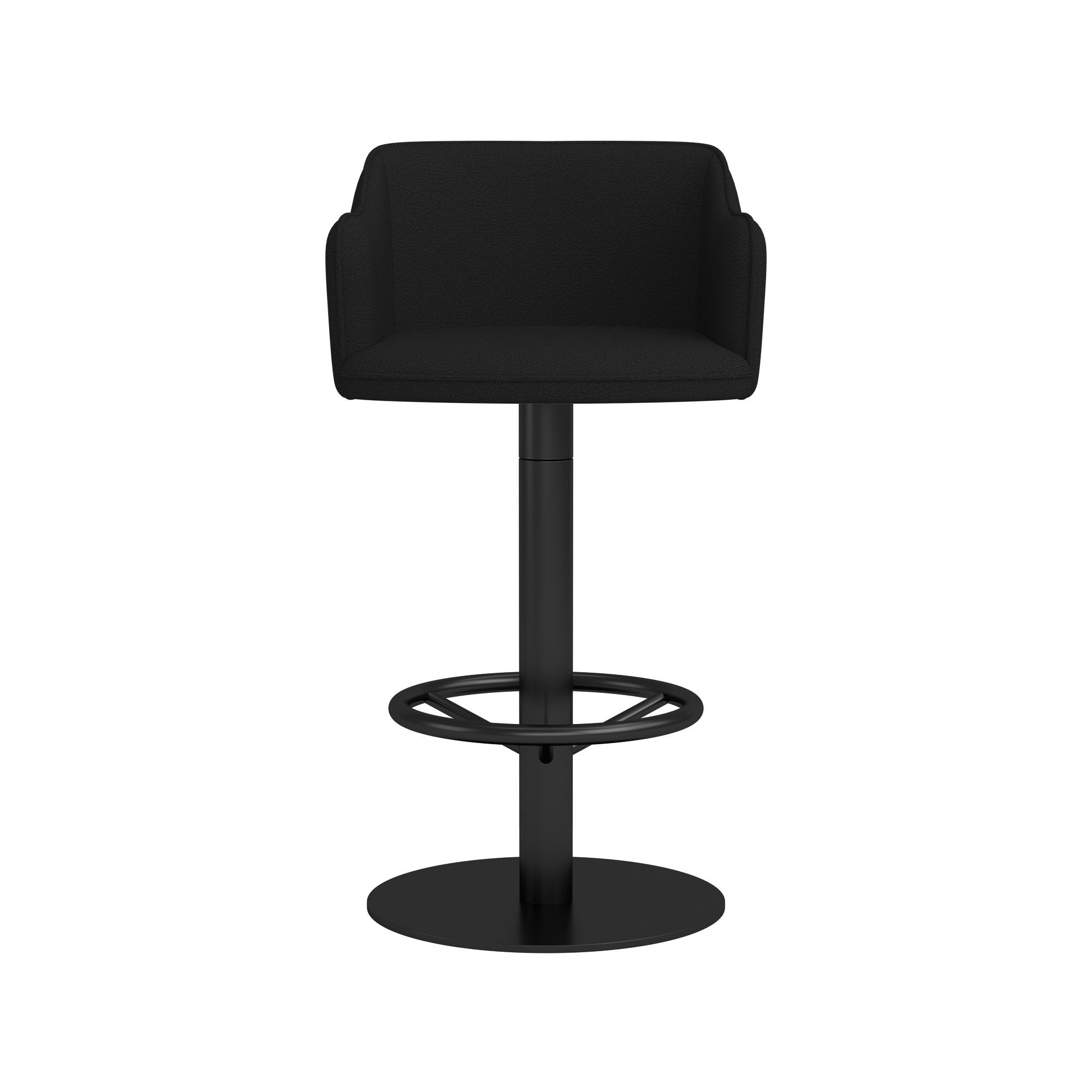 Harding Upholstered Pedestal Counter  & Bar Stool
