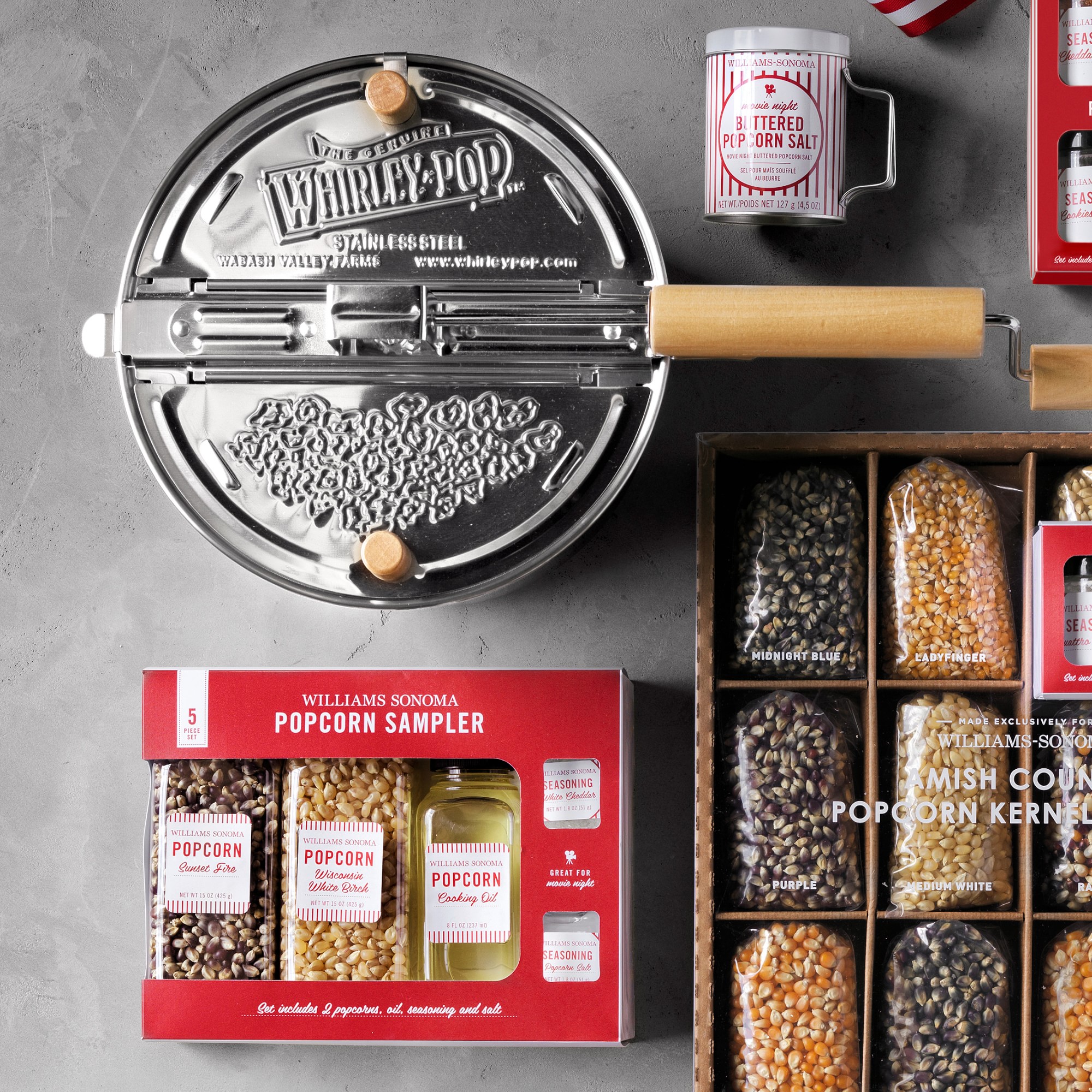 Whirley Pop Stainless-Steel Induction Popcorn Maker
