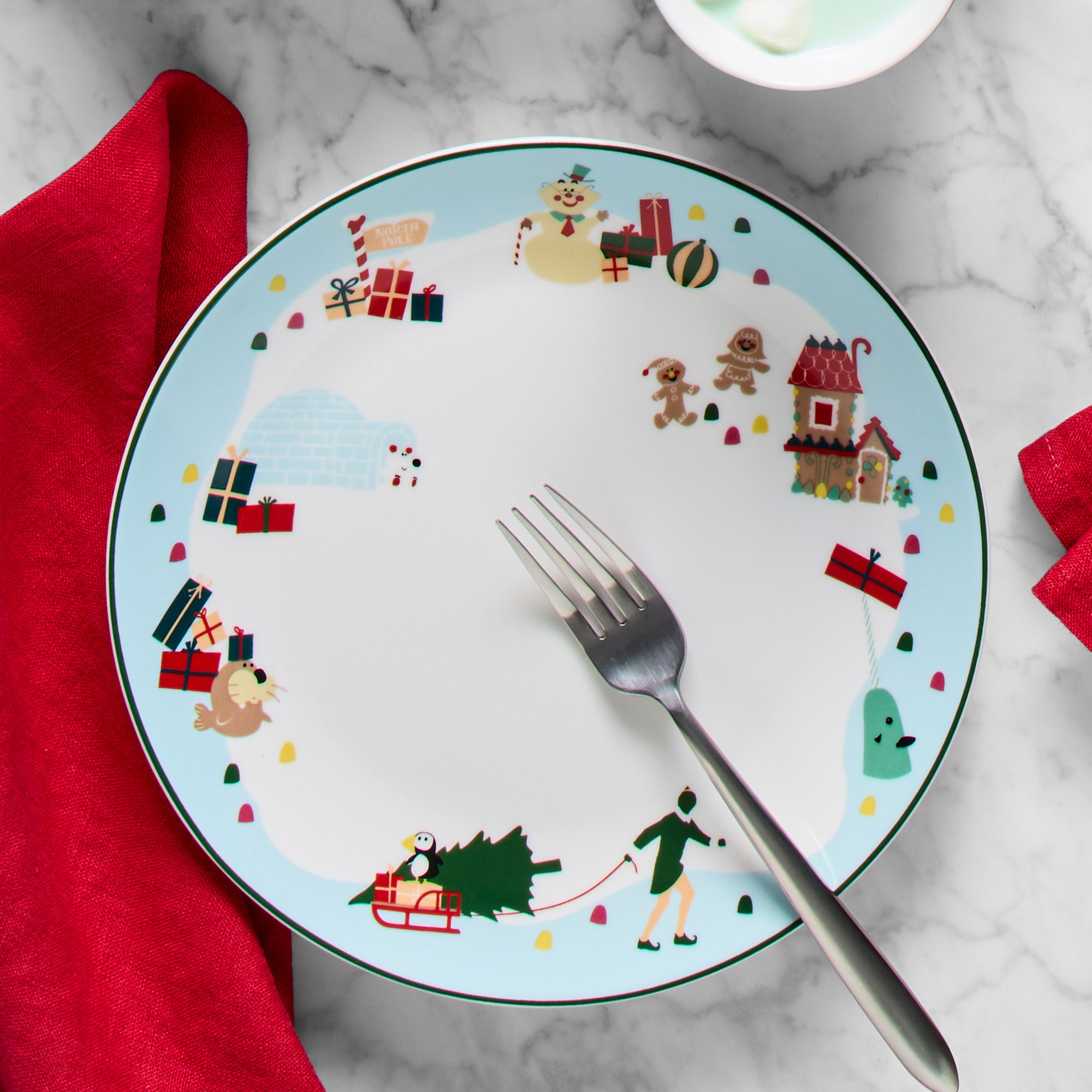 Elf™ Salad Plates, Set of 4