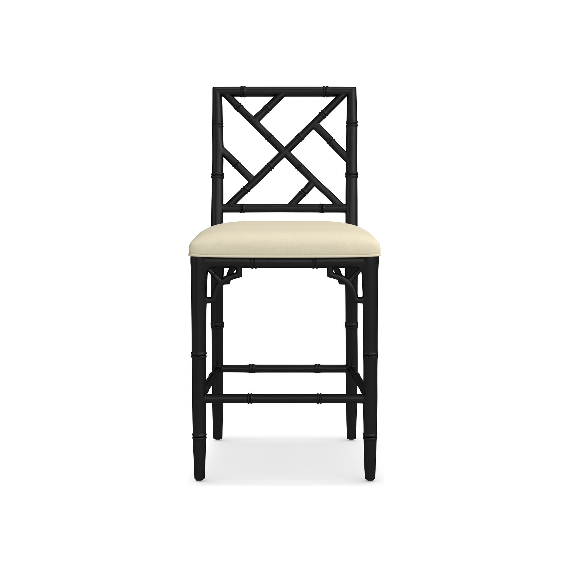 Chippendale Upholstered Bistro Counter Stool