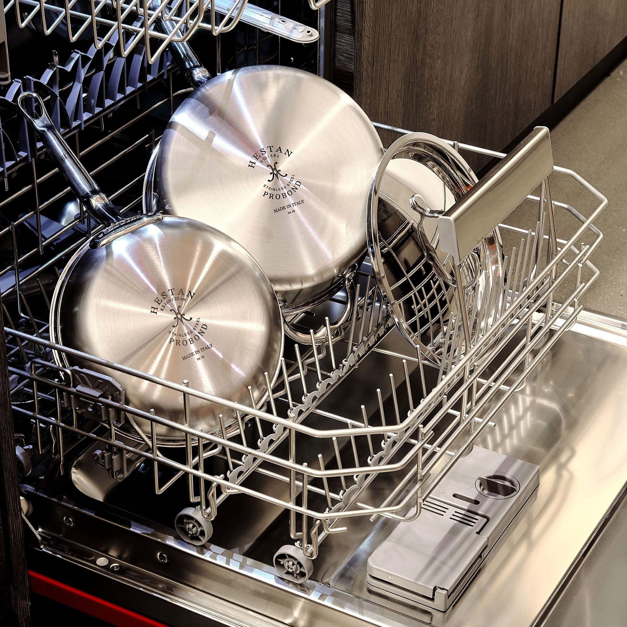 Hestan ProBond Professional Clad Stainless-Steel 10-Piece Cookware Set