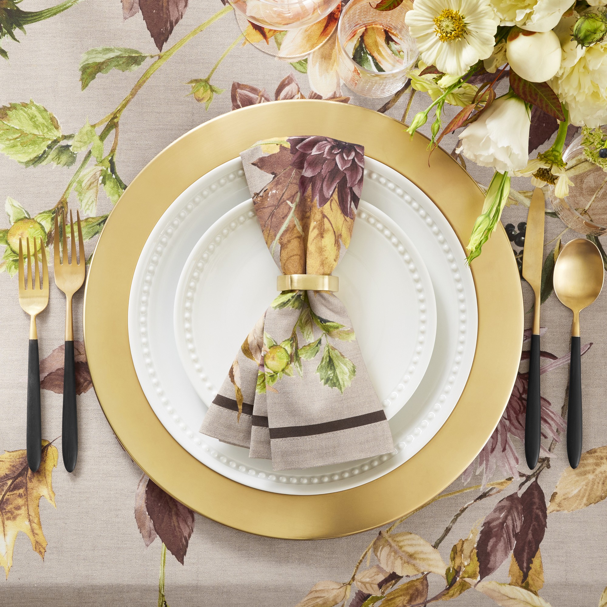 Antique Brass Charger