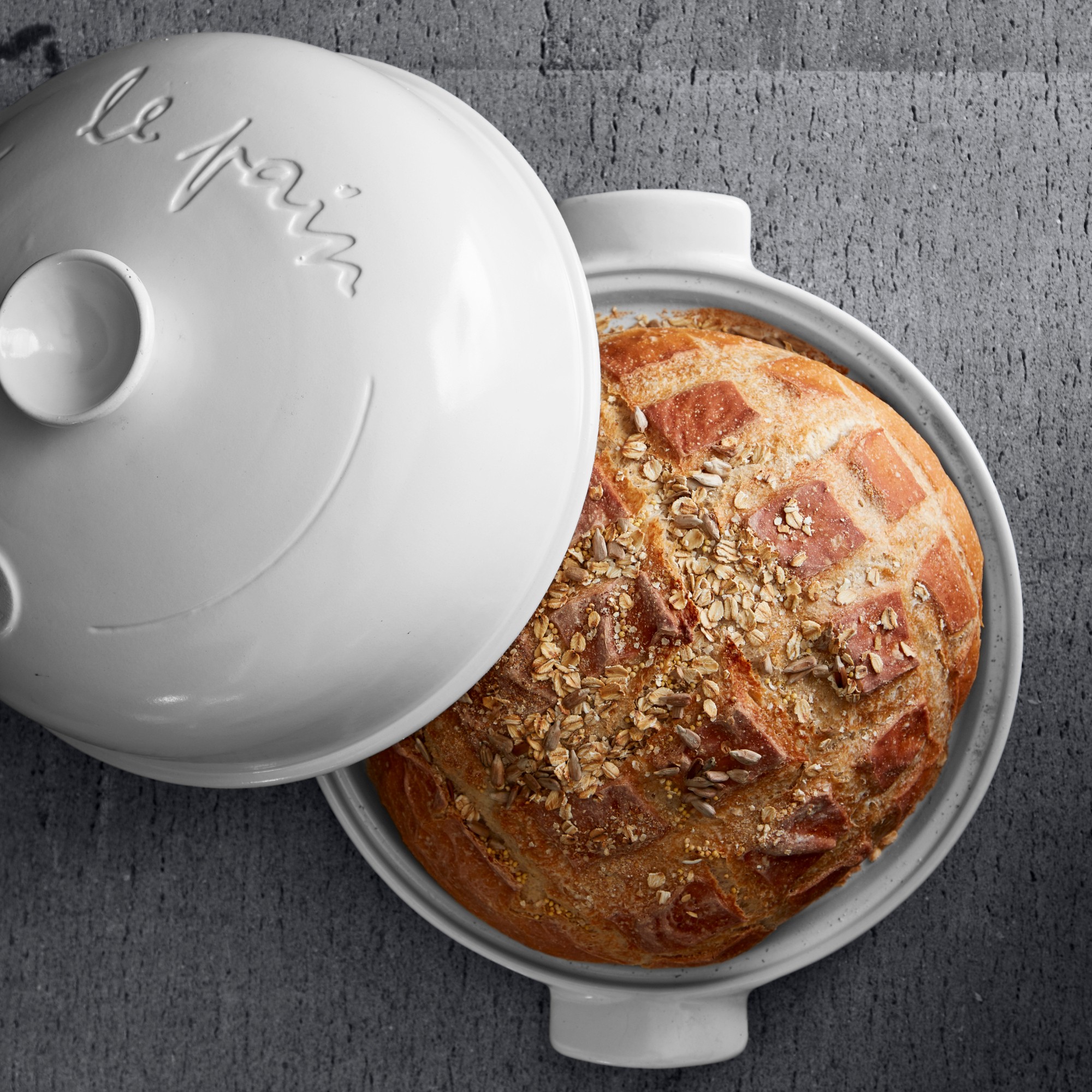 Emile Henry French Ceramic Bread Cloche