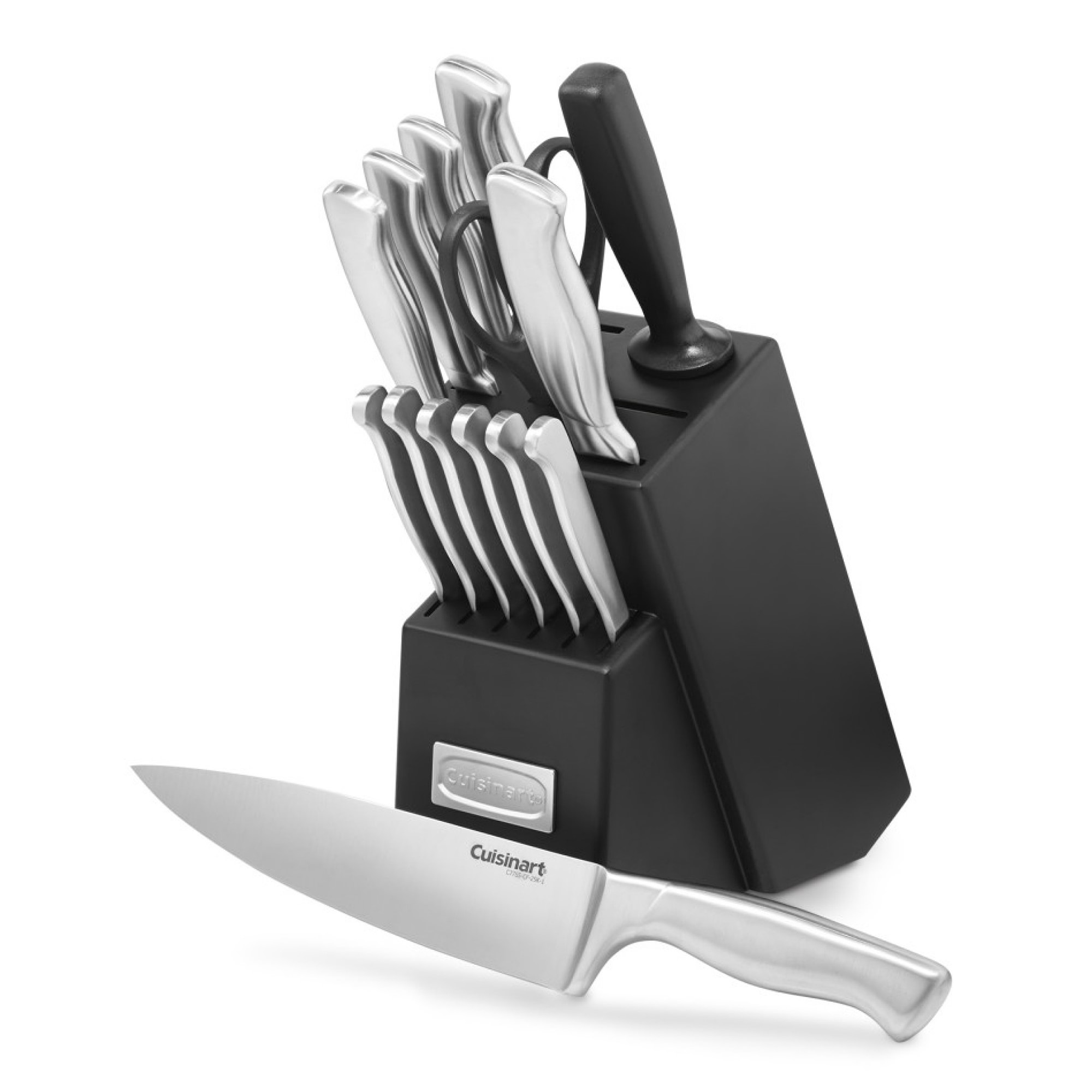 Cuisinart Stainless Steel Hollow Handle Knives, Set of 15