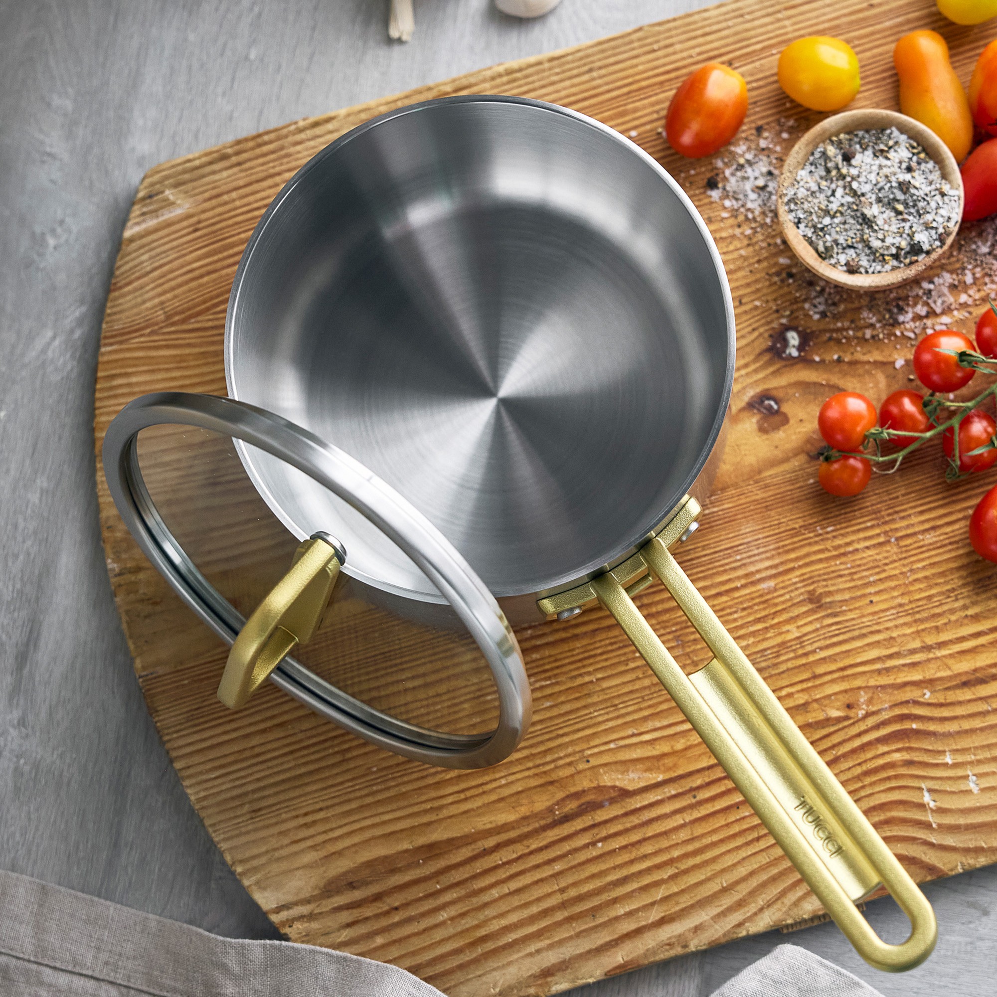 GreenPan™ Stanley Tucci™ Stainless-Steel Saucepan