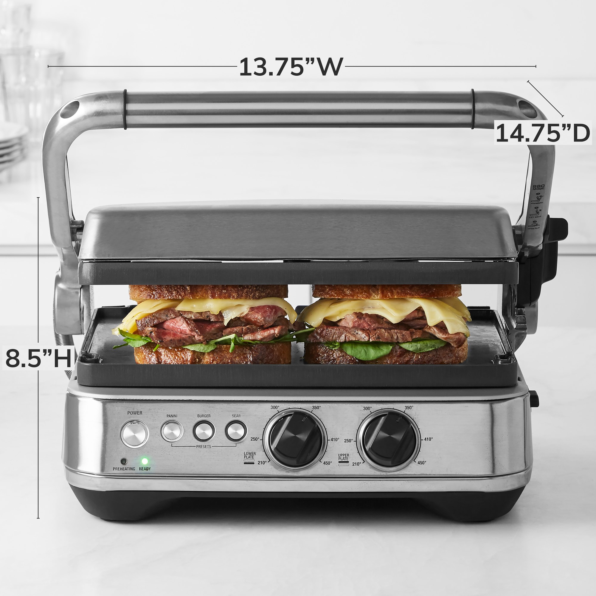Breville Sear & Press™ Grill