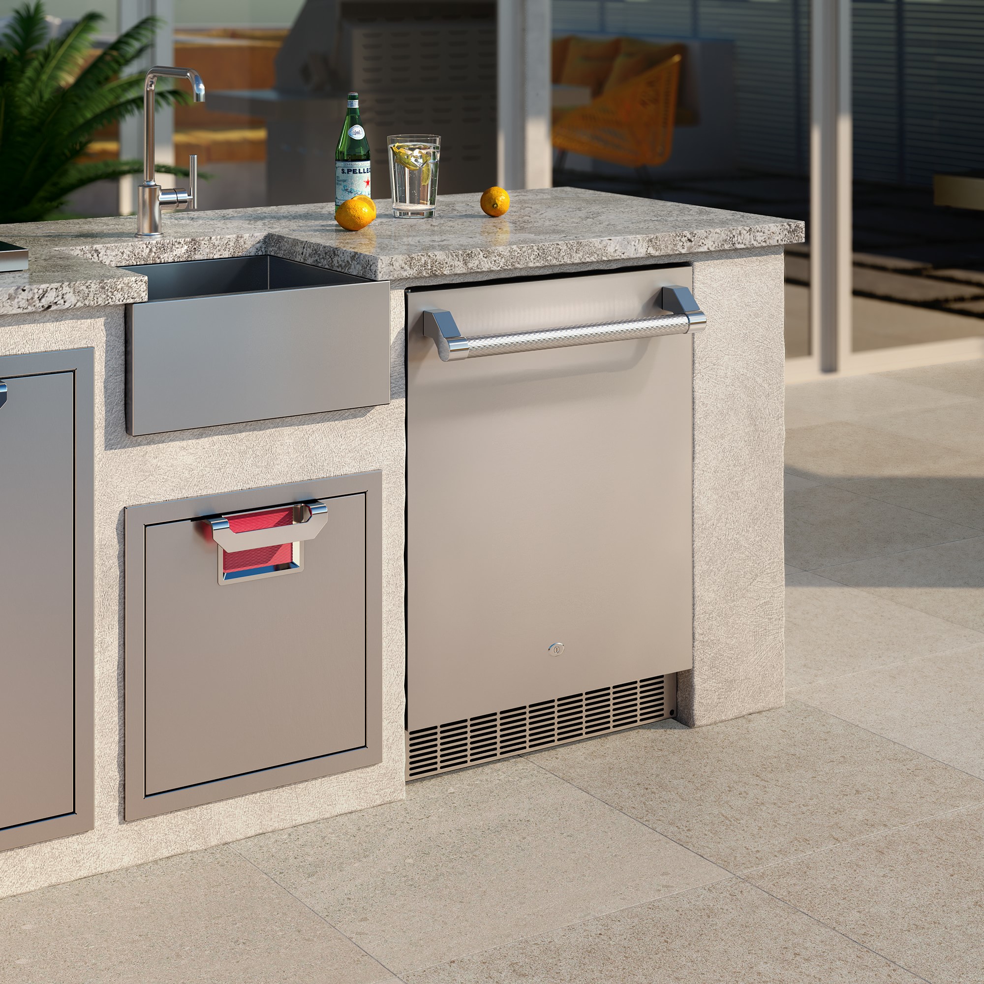 Hestan Aspire Built In Outdoor Refrigerator