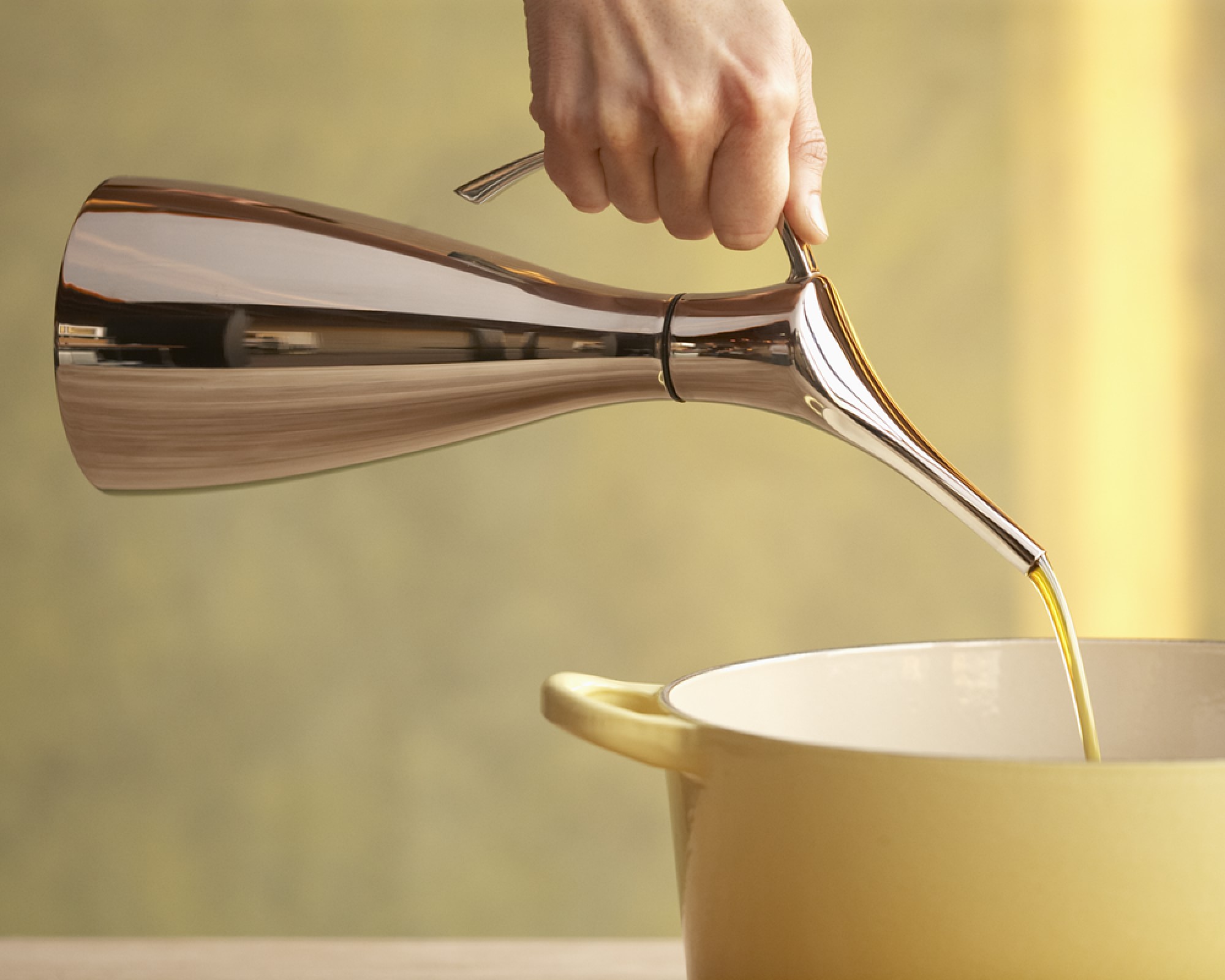 Curtis Stone Stainless-Steel Oil Can