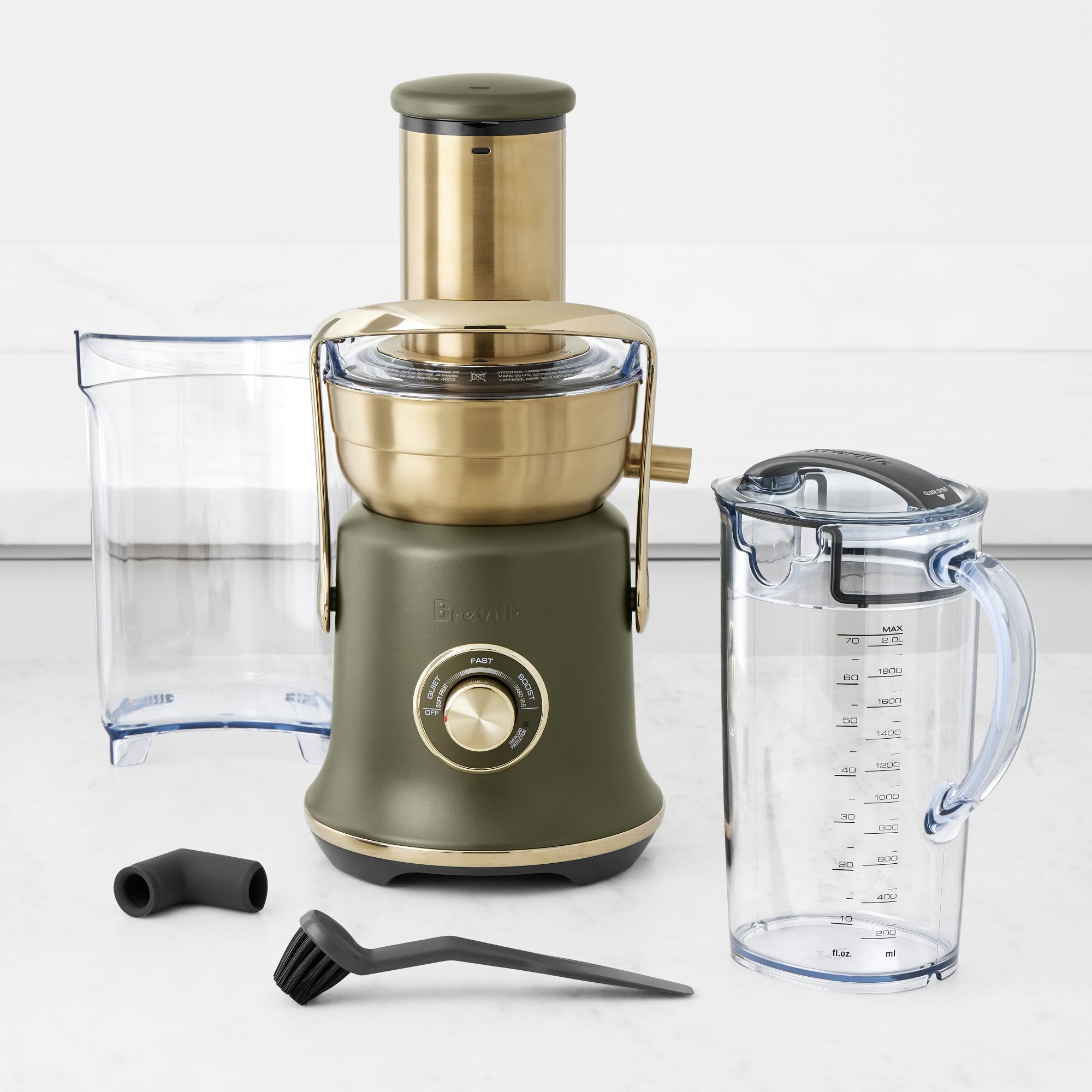 Breville Juice Fountain® Cold, XL Brass Collection