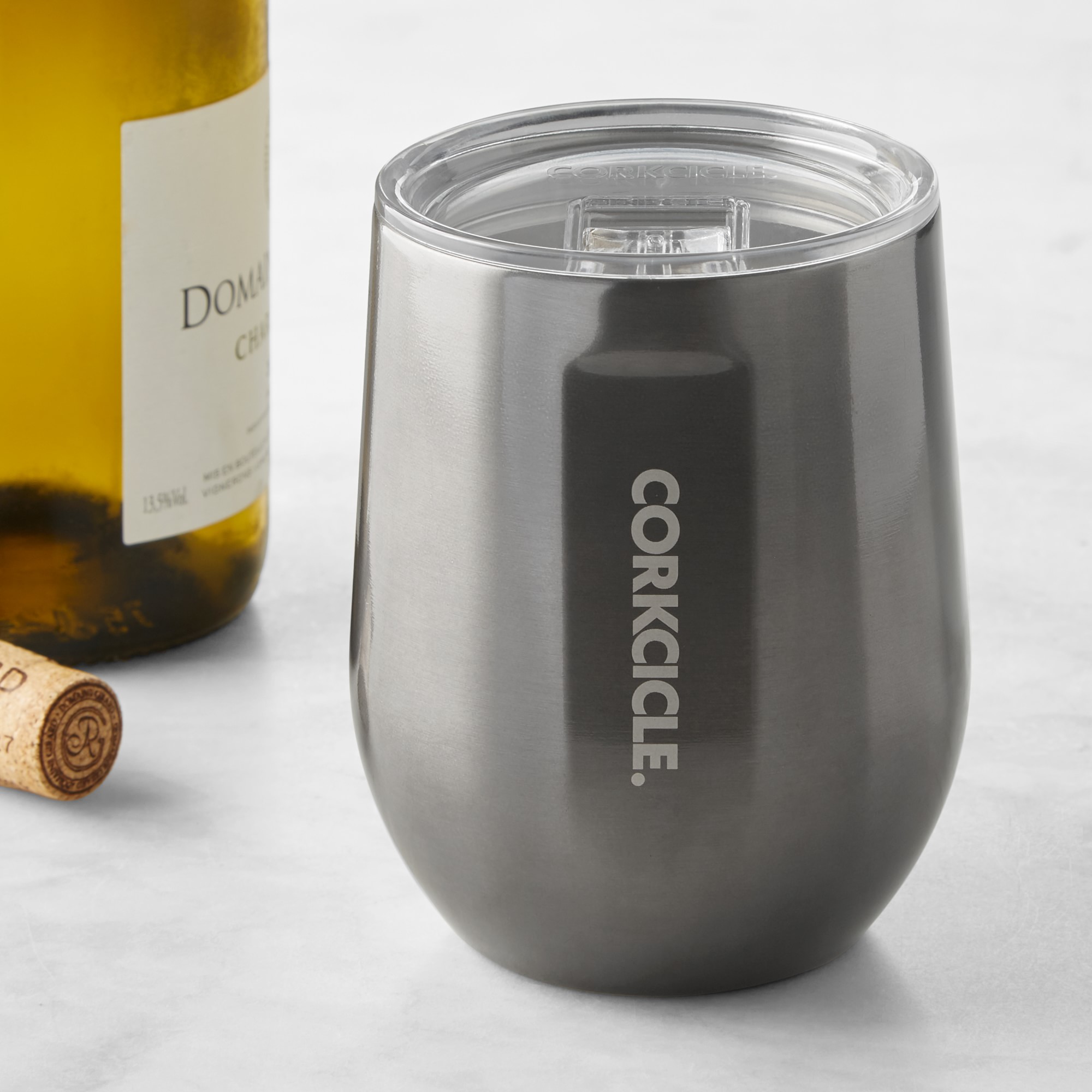 Corkcicle Insulated Stemless Wine Glass
