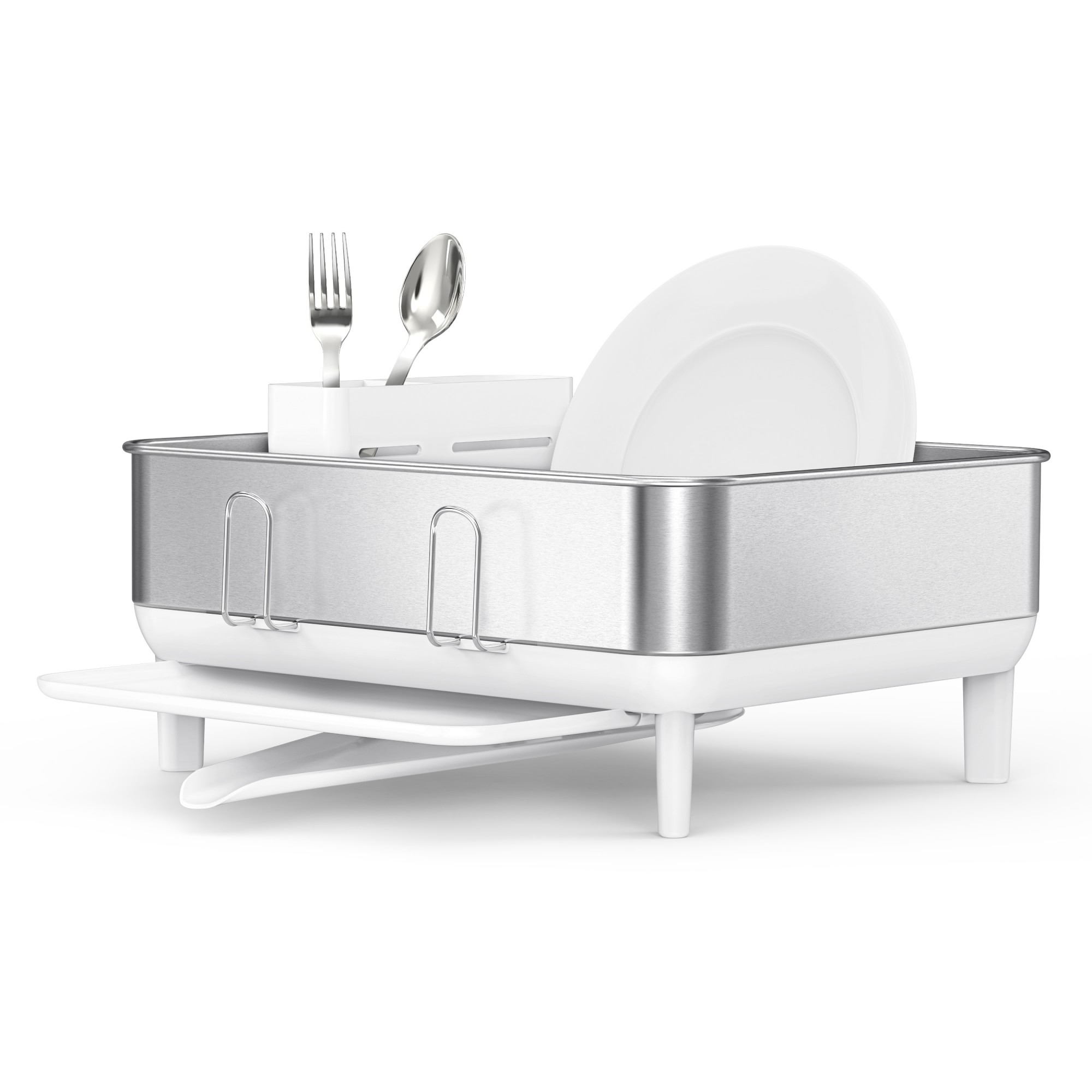 simplehuman™ Compact Kitchen Steel Frame Dishrack