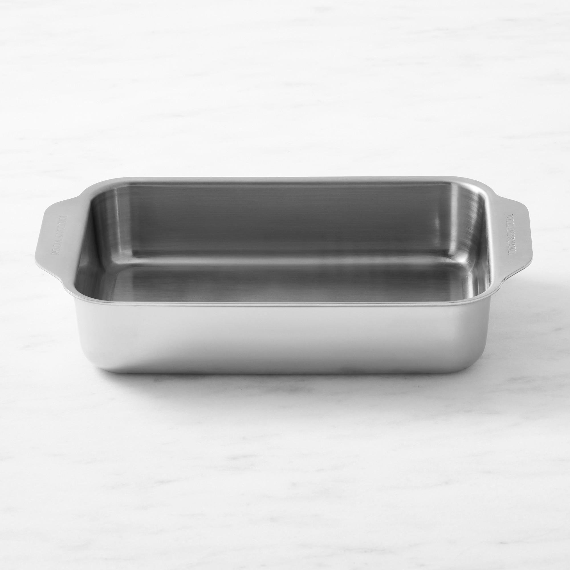 Williams Sonoma Signature Thermo-Clad™ Stainless-Steel Ovenware Small Rectangular Baker, 12