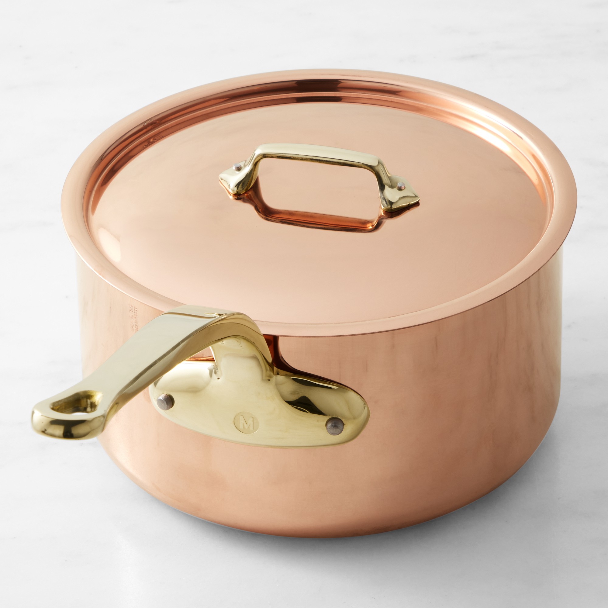 Mauviel M'250B Copper Saucepan
