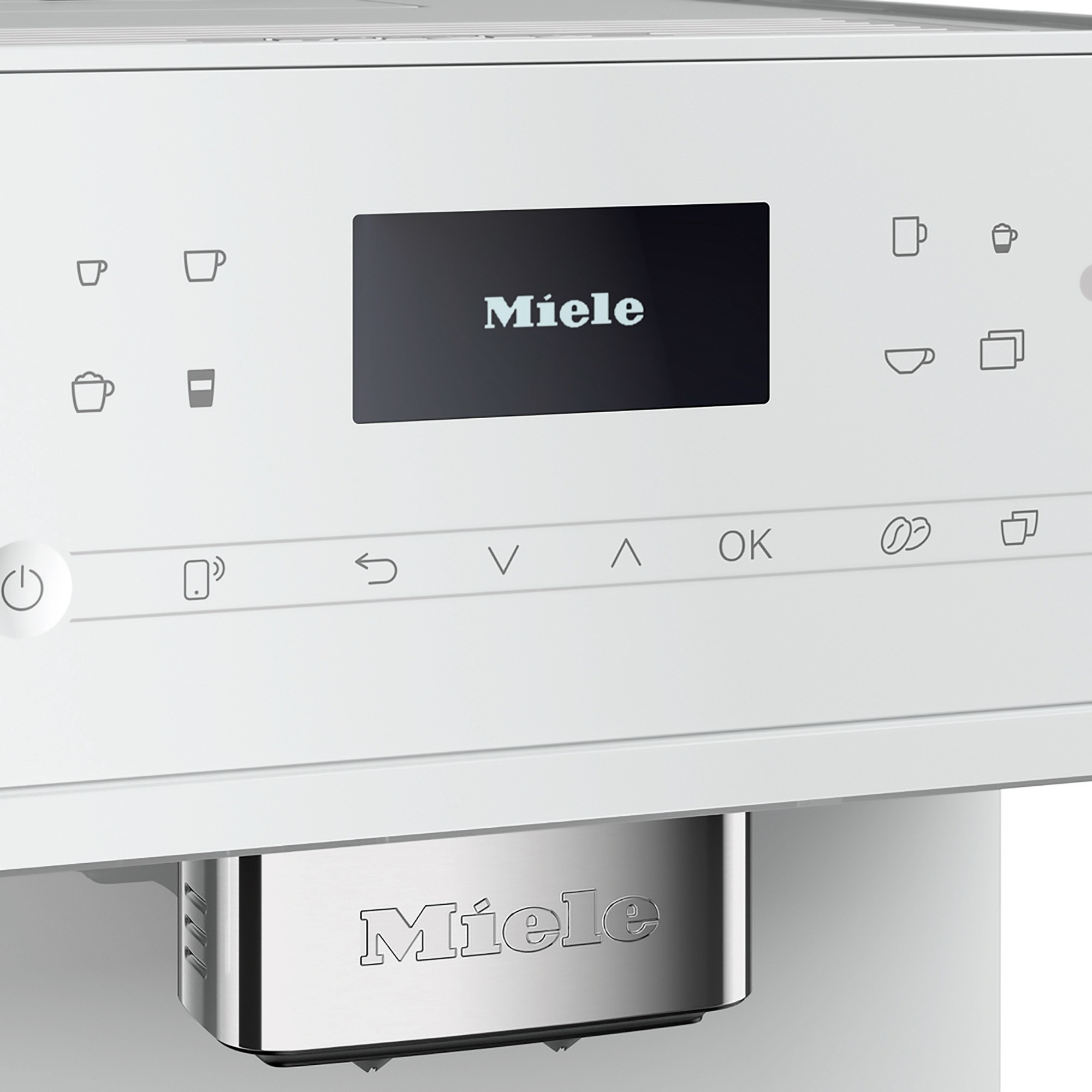 Miele CM6160 Milk Perfection Fully Automatic Coffee Maker & Espresso Machine