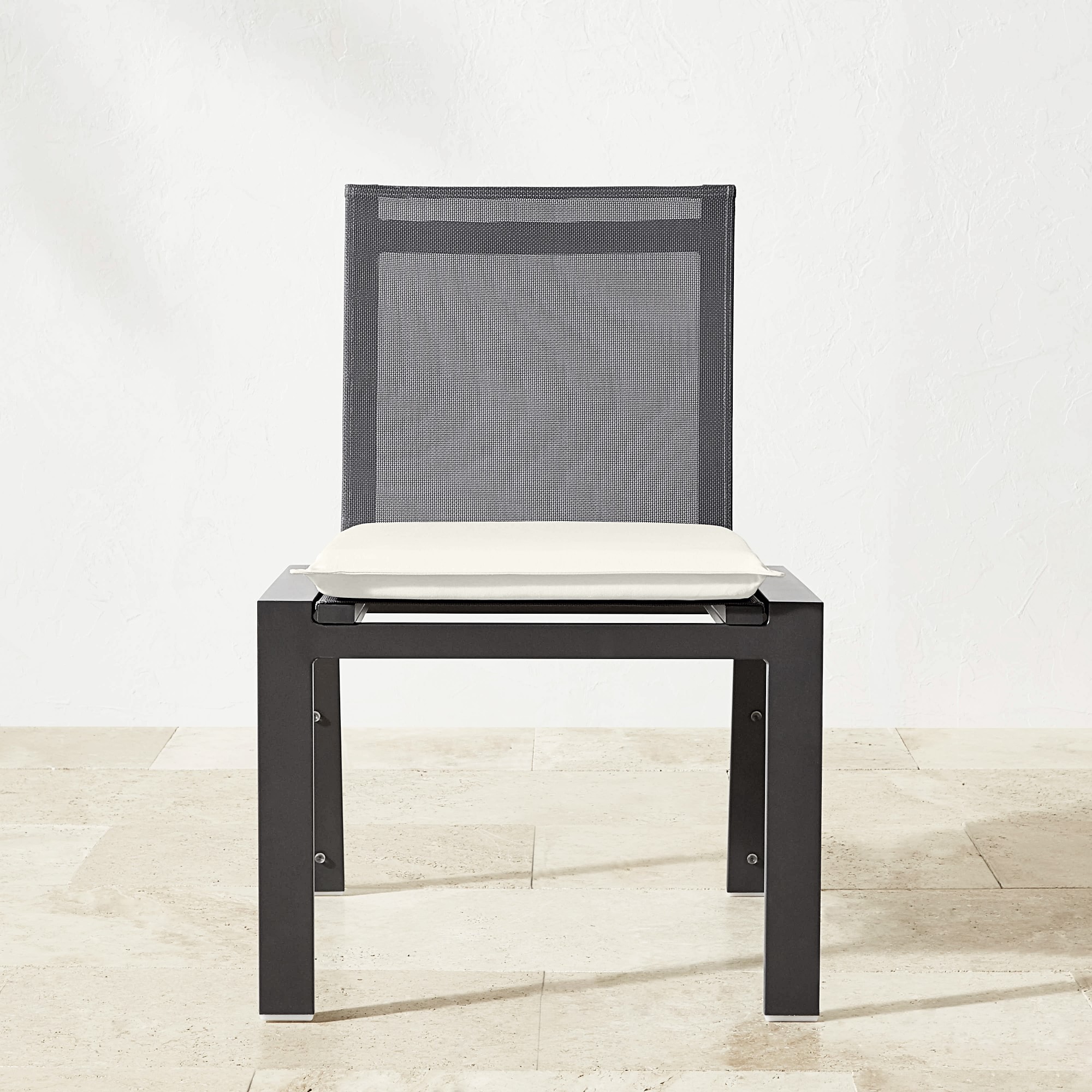 Santa Barbara Outdoor Metal Dining Side Chair