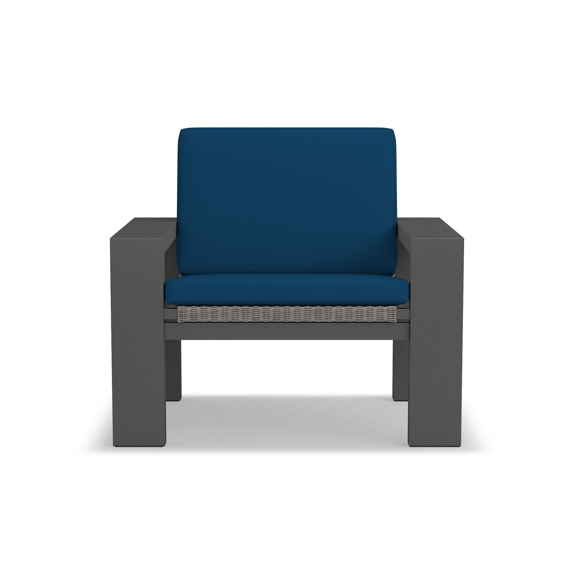 Larnaca Outdoor Teak x All-Weather Weave Club Chair Cushions