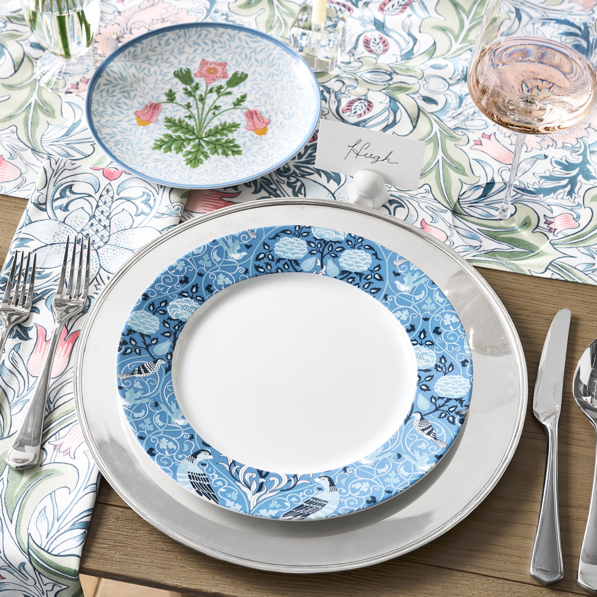 Morris & Co. x Williams Sonoma Hammersmith Dinner Plates, Set of 4