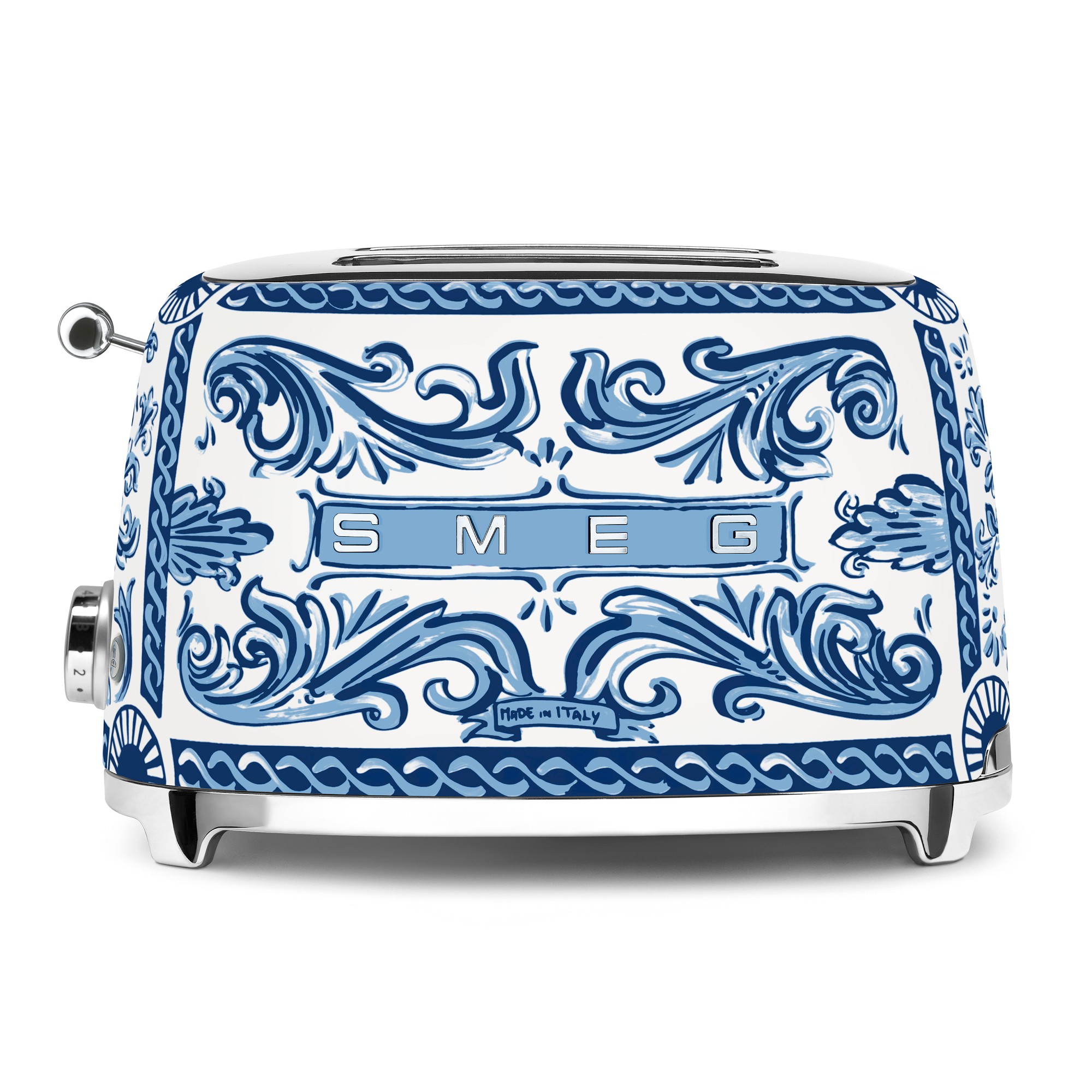 SMEG Dolce & Gabbana 2-Slice Toaster, Blu Mediterraneo