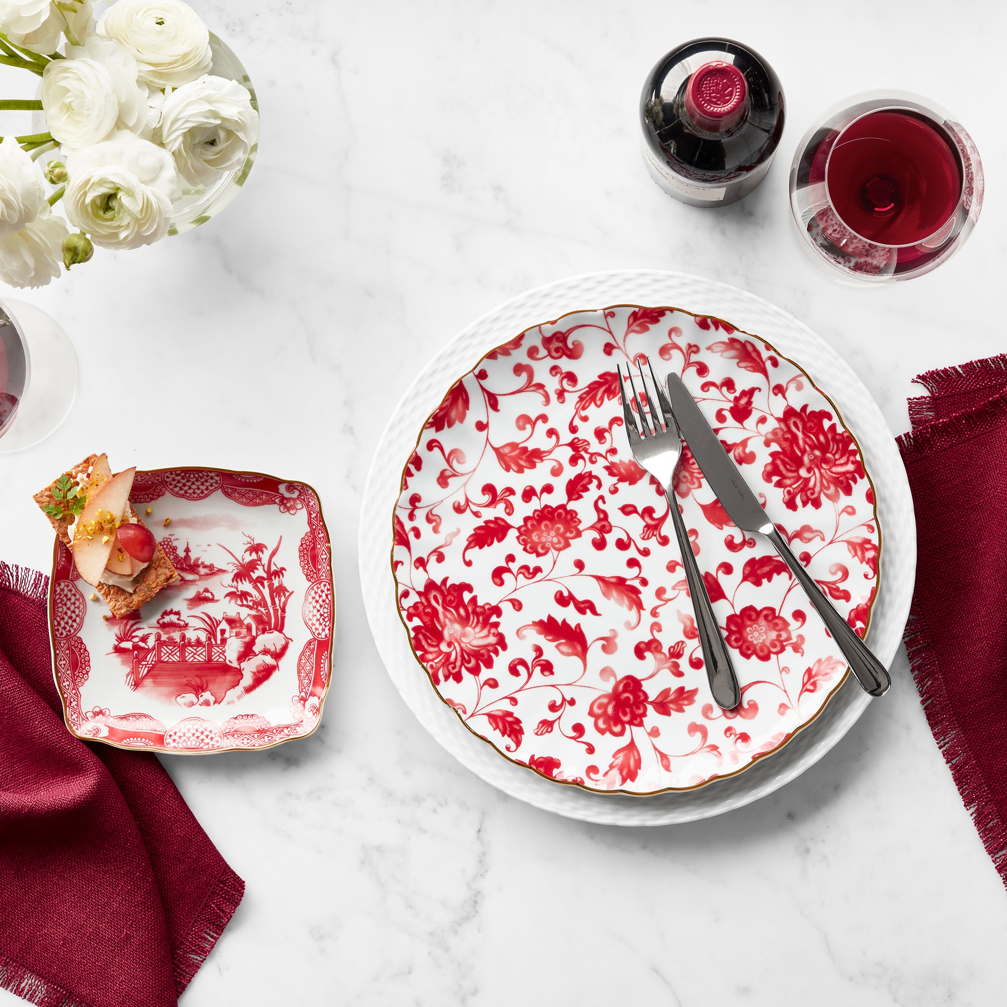 Pillivuyt Basketweave Porcelain Charger