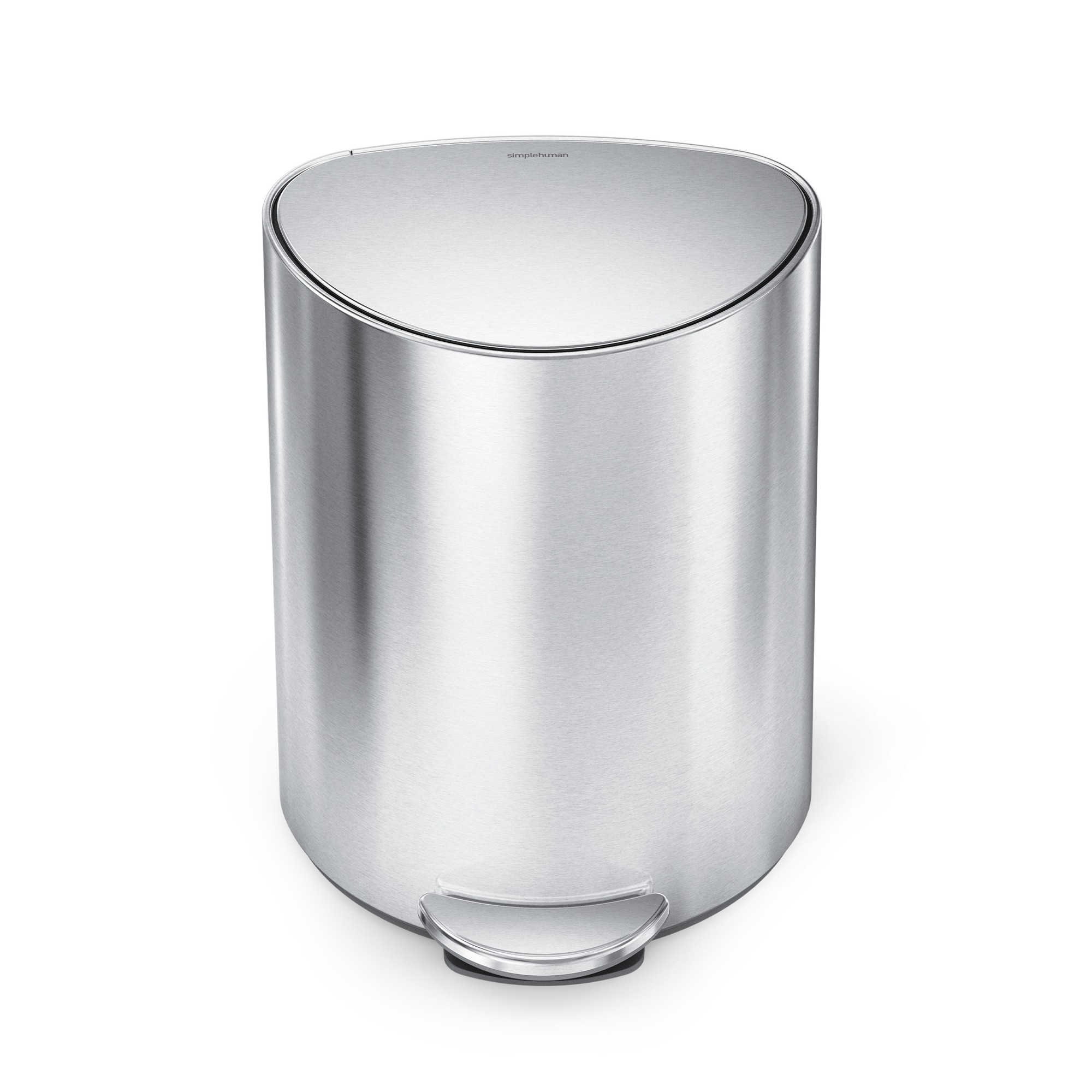 simplehuman™ 6L Semi Round Step Trash Can