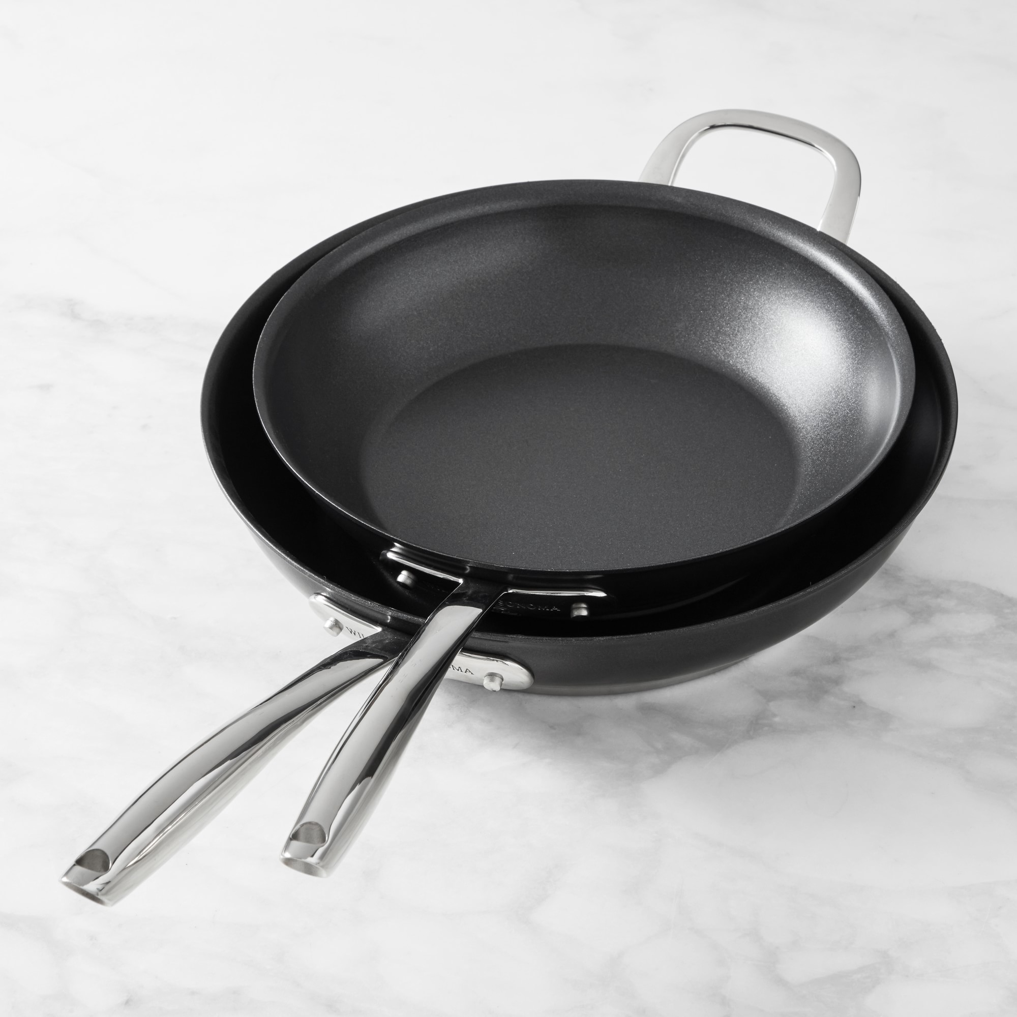 Williams Sonoma Signature Thermo-Clad™ Nonstick 2-Piece Fry Pan Set