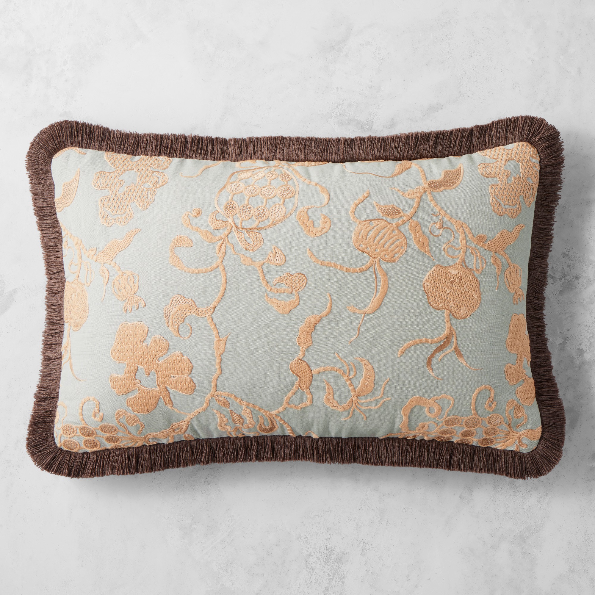 Sanderson x Giles Deacon Mydsomer Pickings Pillow Cover