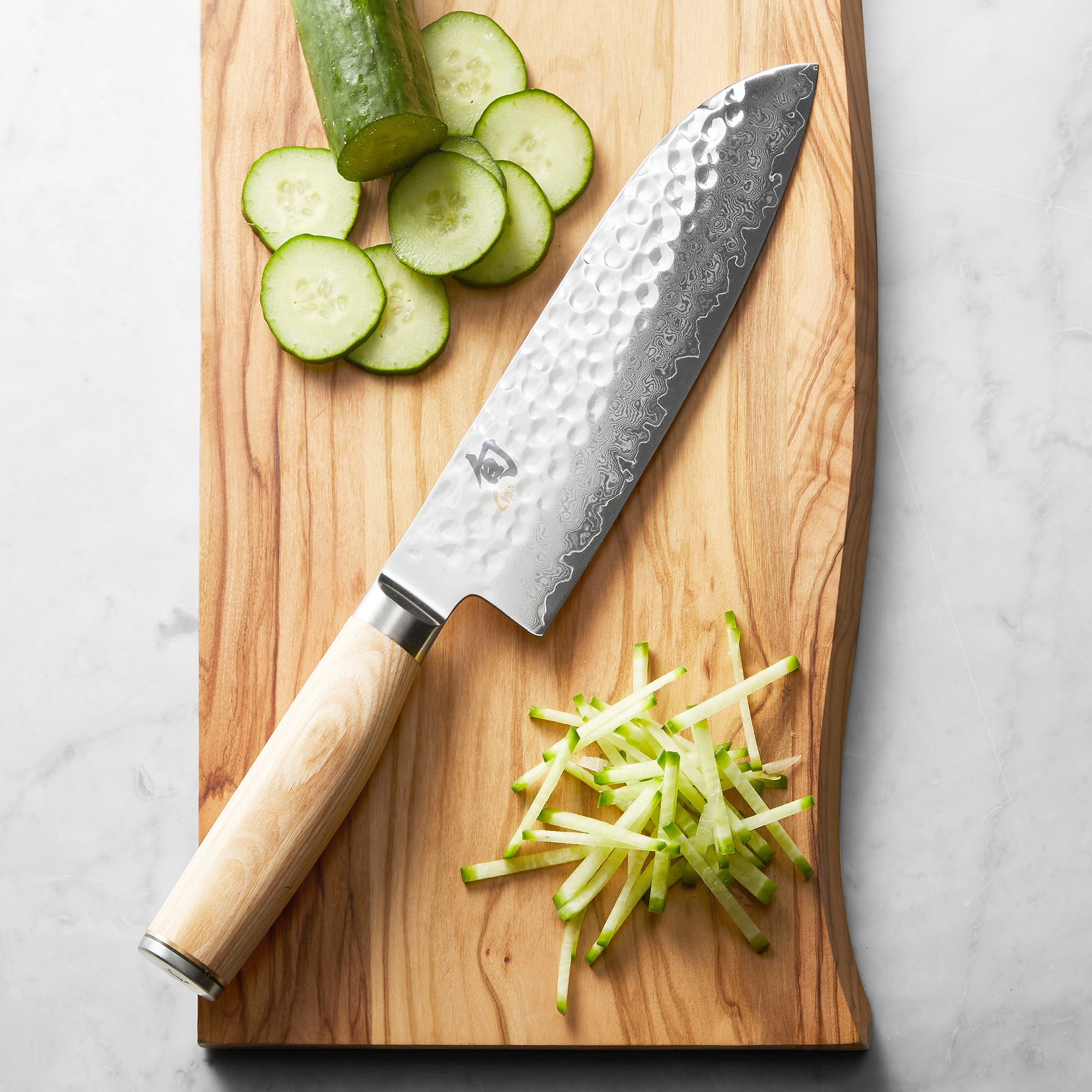 Shun Premier Blonde Santoku Knife