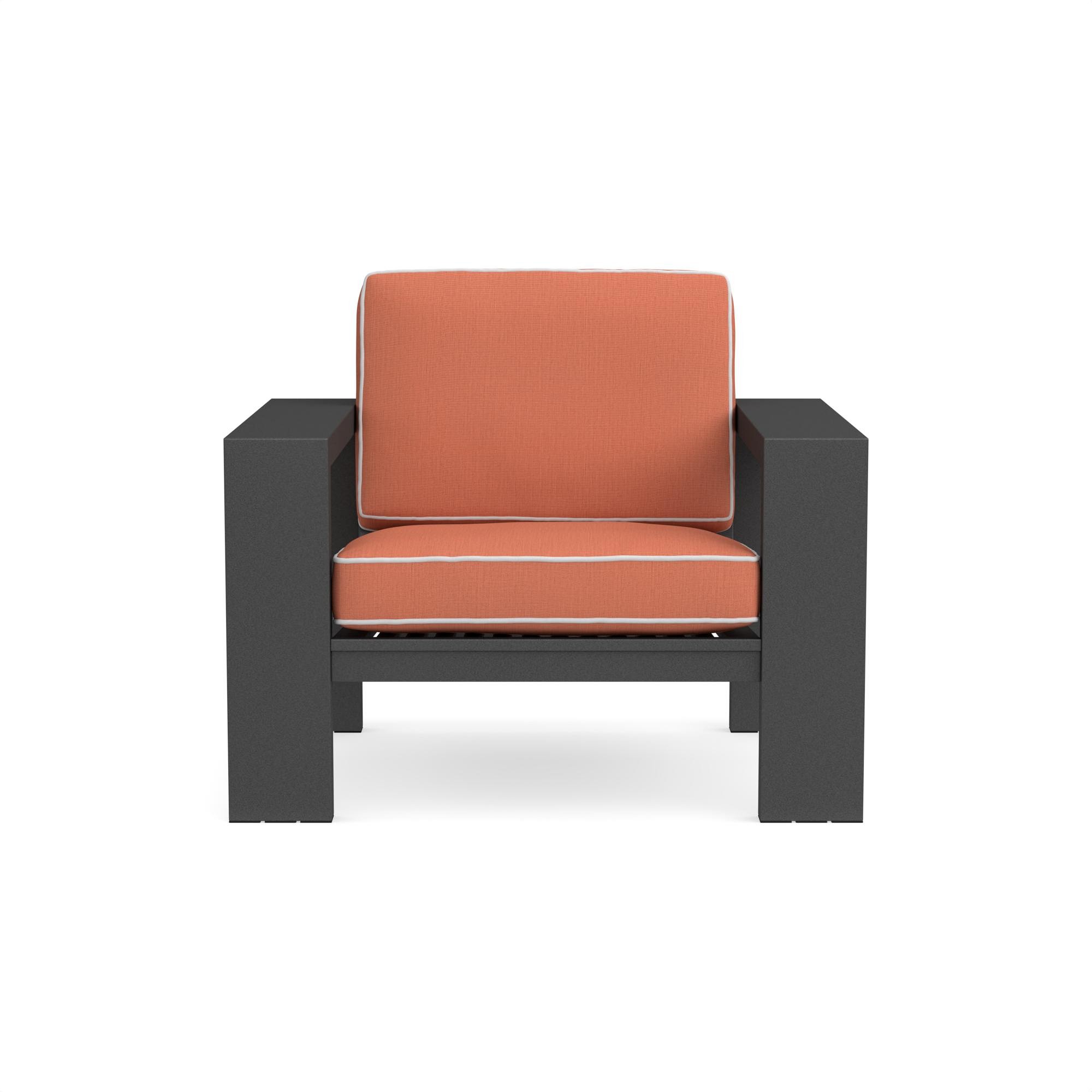 Larnaca Outdoor Metal Club Chair Cushions