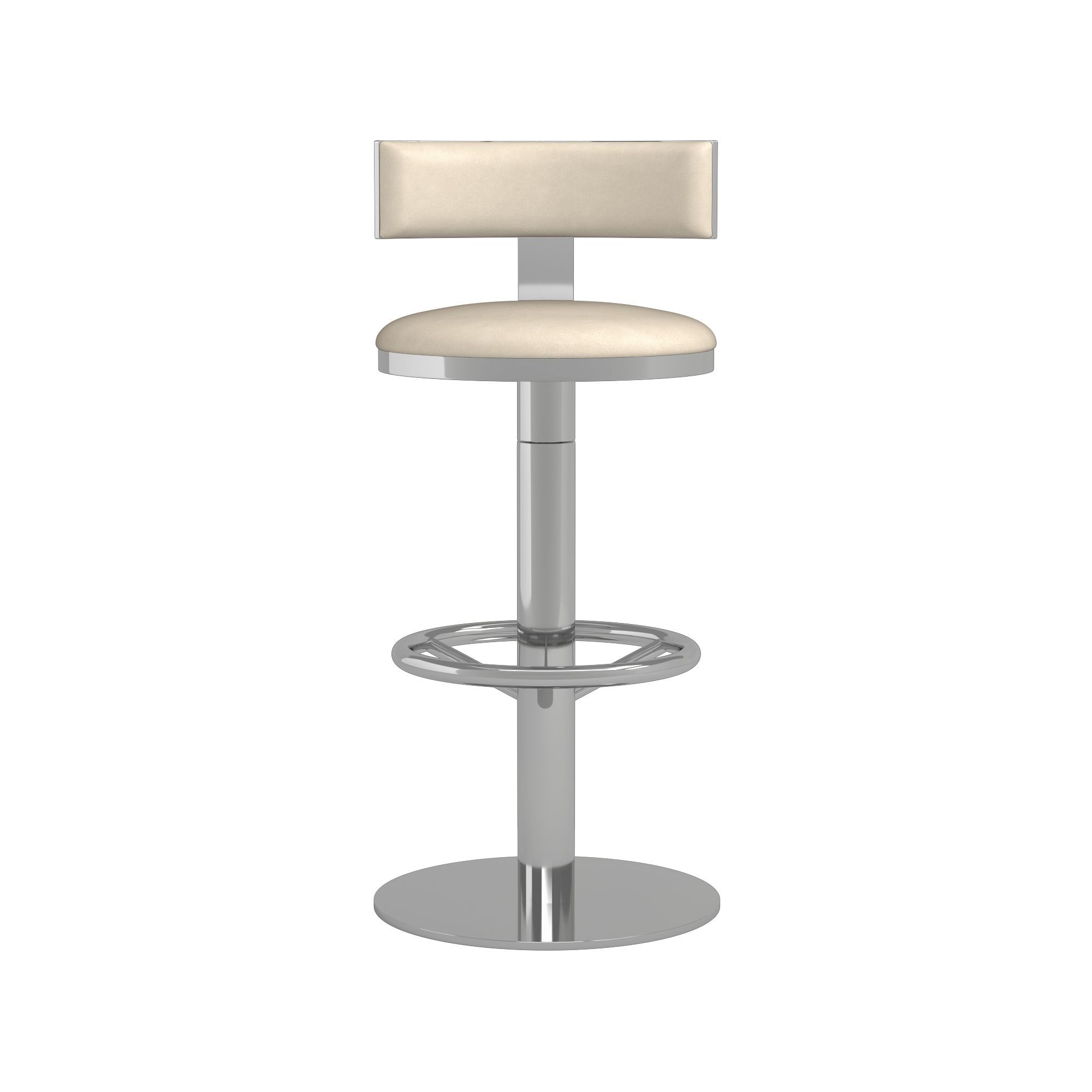 Larkin Upholstered Pedestal Counter & Bar Stool