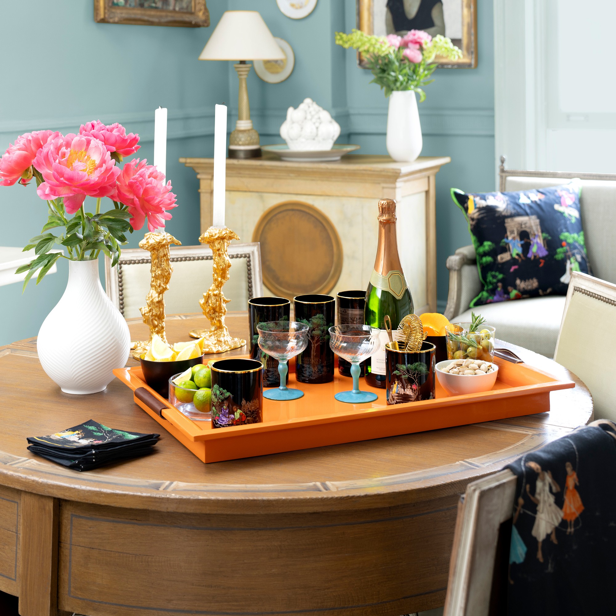 Sheila Bridges x Williams Sonoma Home Lacquered Tray