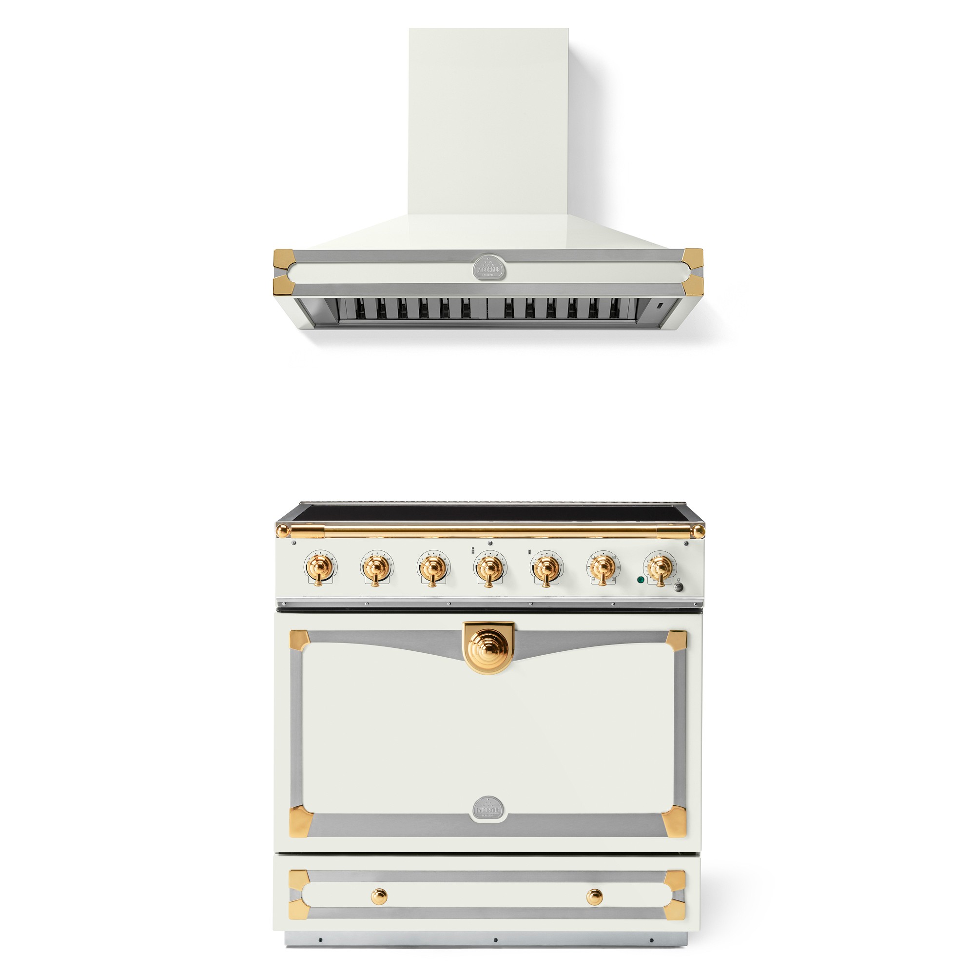 La Cornue CornuFé 90 Albertine Induction Range & Hood